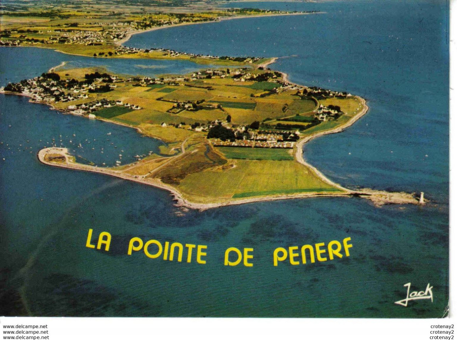 56 La Pointe De PENERF Entre Damgan Et Sarzeau Vue Générale En 1987 - Sarzeau
