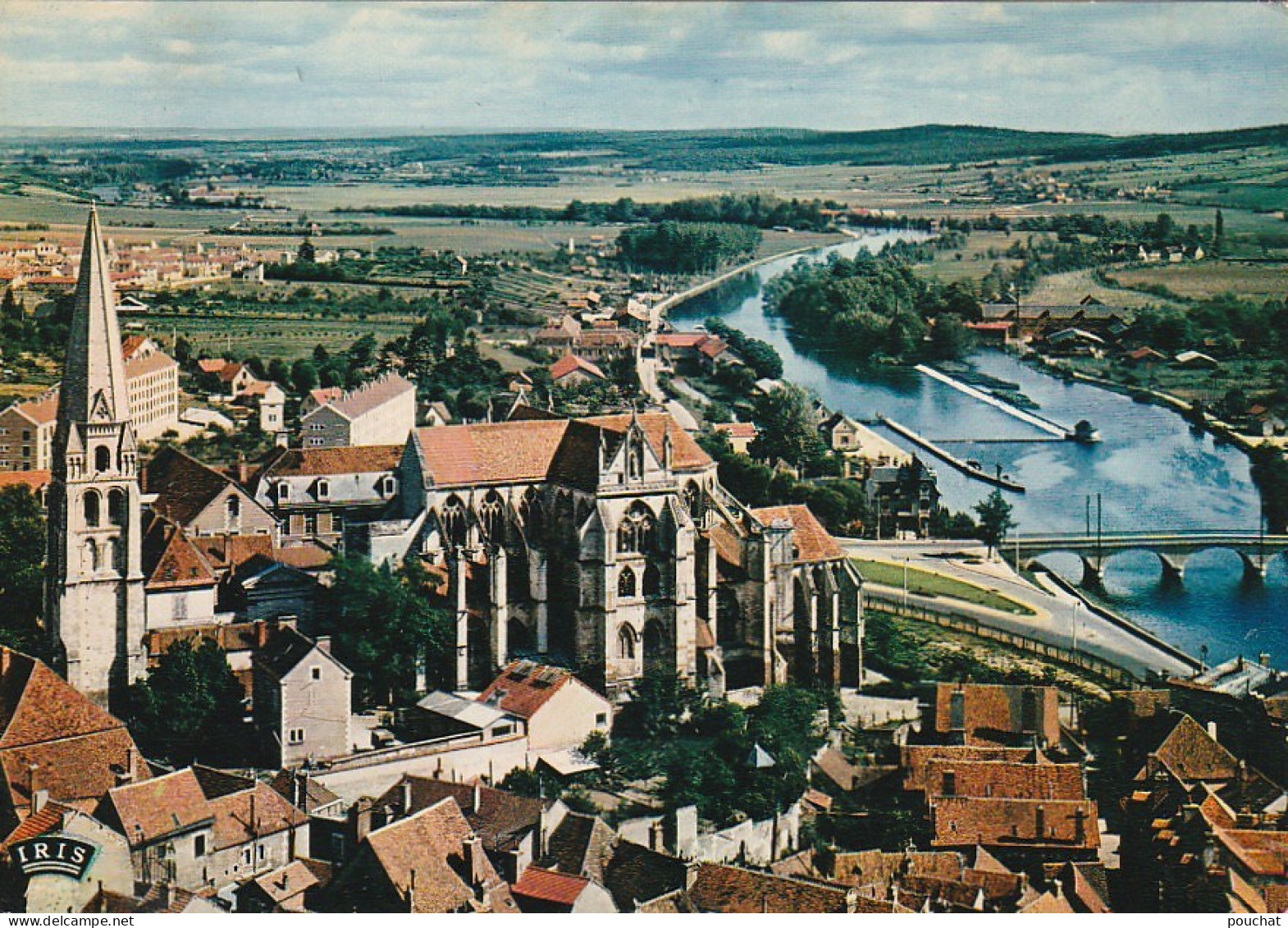 LE 20-(89) AUXERRE - VUE GENERALE - 2 SCANS  - Auxerre