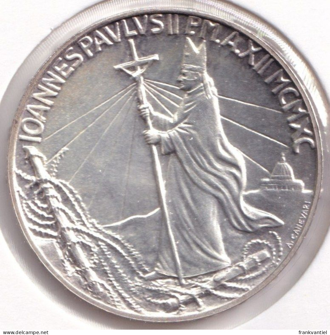 Vatican City KM-226 1000 Lire 1990 - Vatican