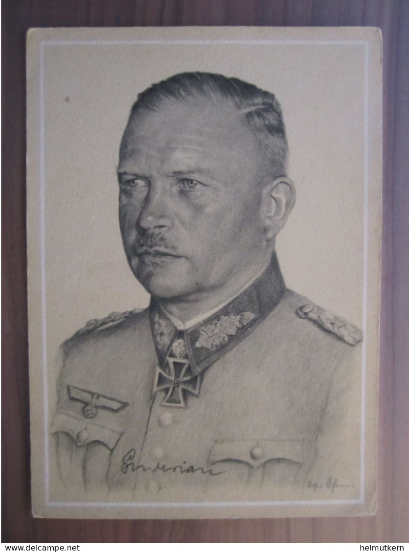 AK Generaloberst Guderian - Weltkrieg 1939-45