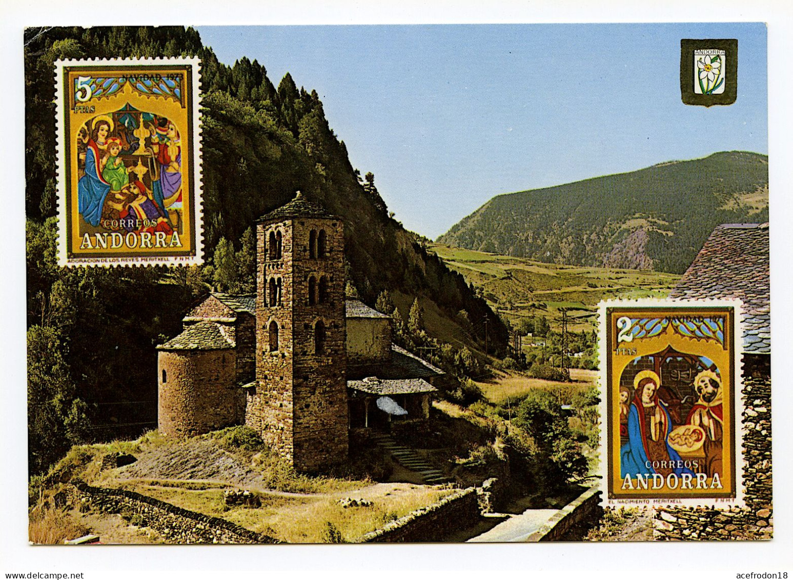 Valls D'Andorra - Sant Joan De Casselles - Église Romane - Andorra