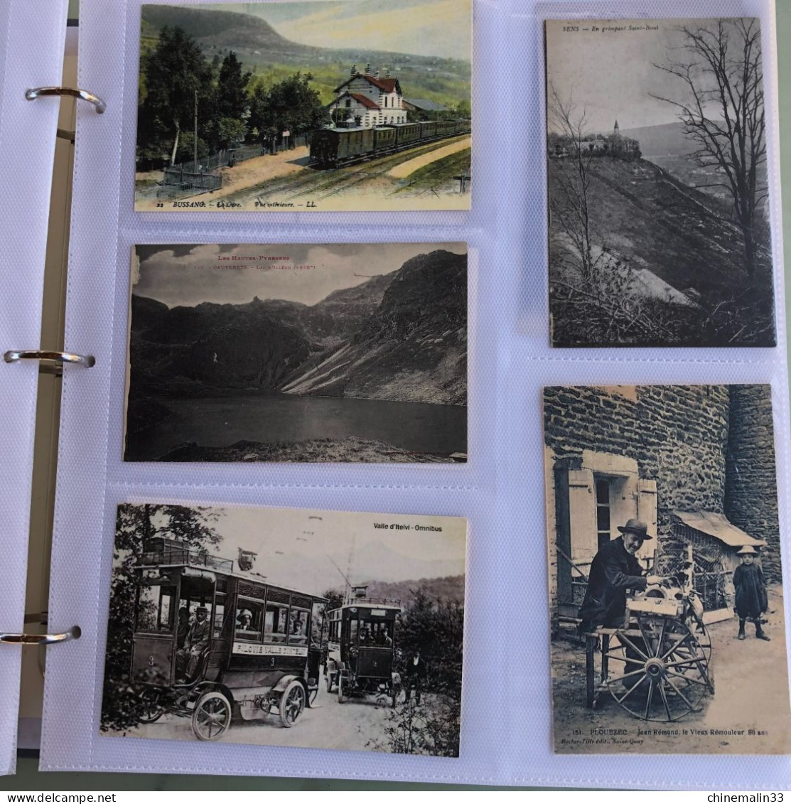 ALBUM DE 300 CARTES POSTALES DE 1905 a 1980