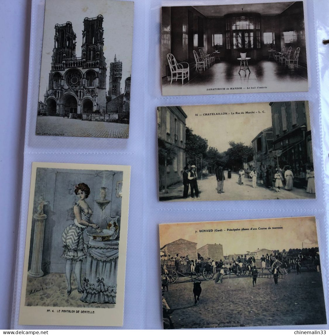 ALBUM DE 300 CARTES POSTALES DE 1905 a 1980