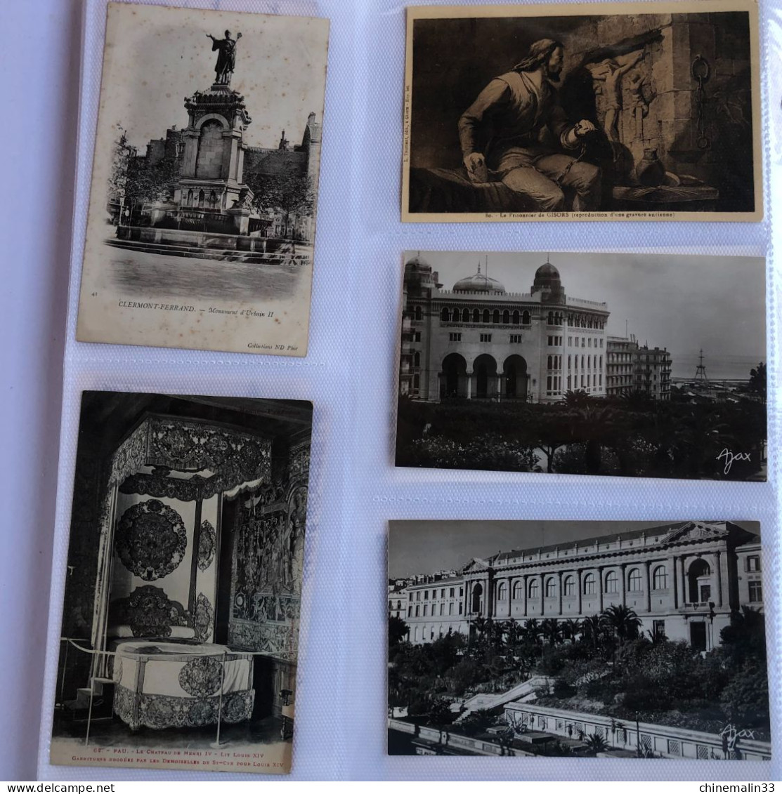 ALBUM DE 300 CARTES POSTALES DE 1905 a 1980