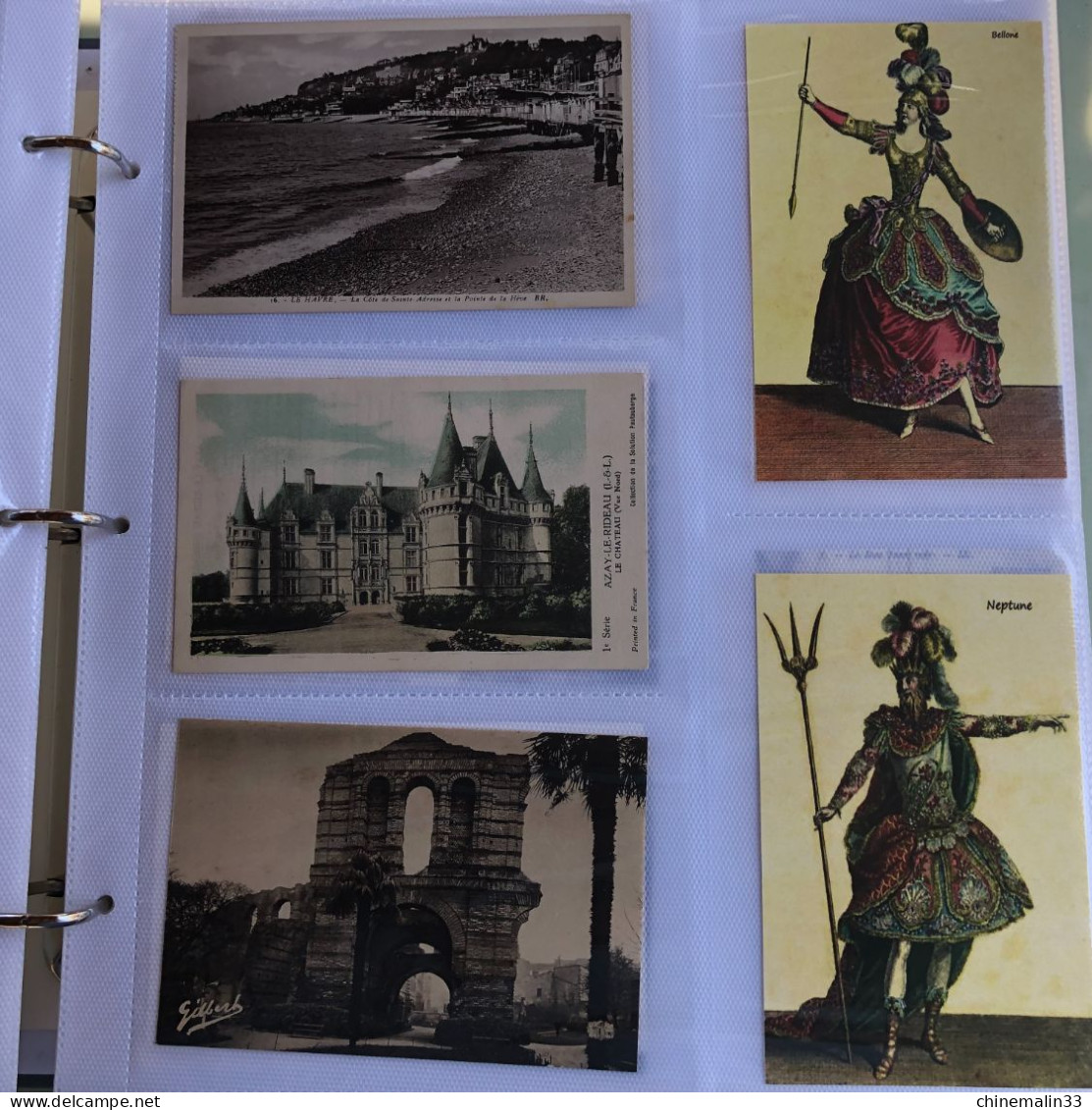 ALBUM DE 300 CARTES POSTALES DE 1905 a 1980