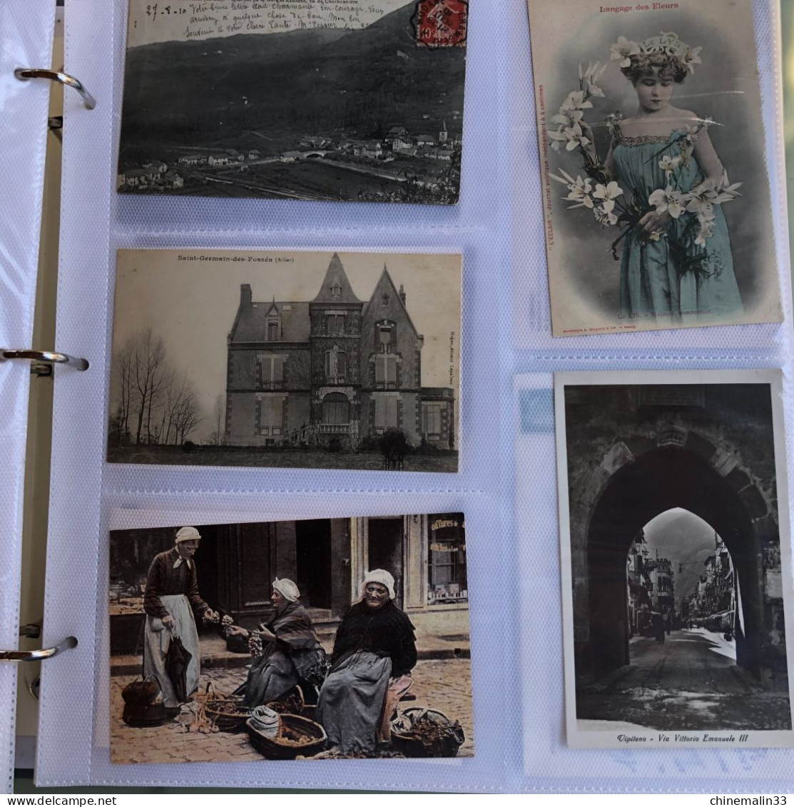 ALBUM DE 300 CARTES POSTALES DE 1905 a 1980