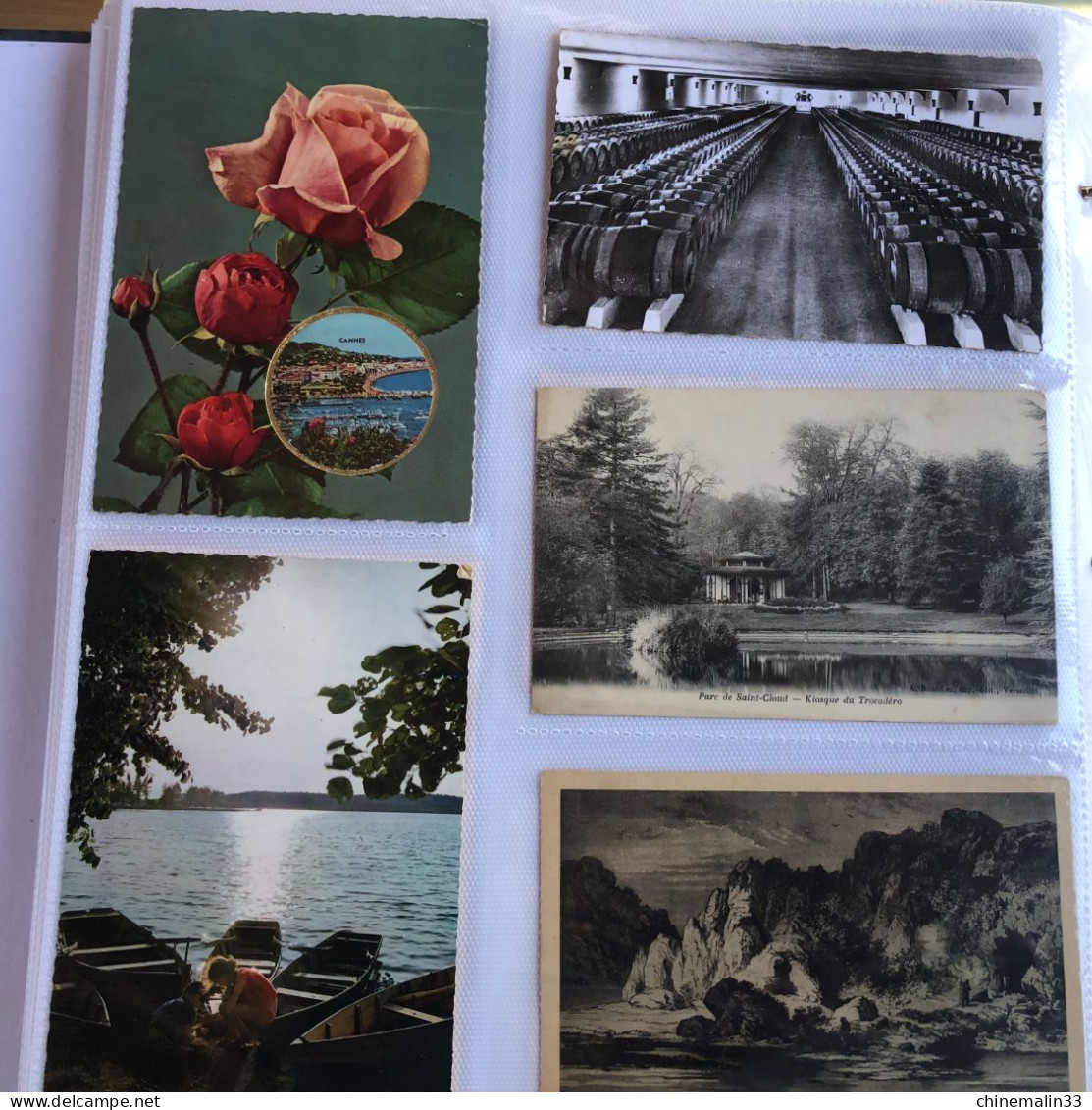 ALBUM DE 300 CARTES POSTALES DE 1905 a 1980