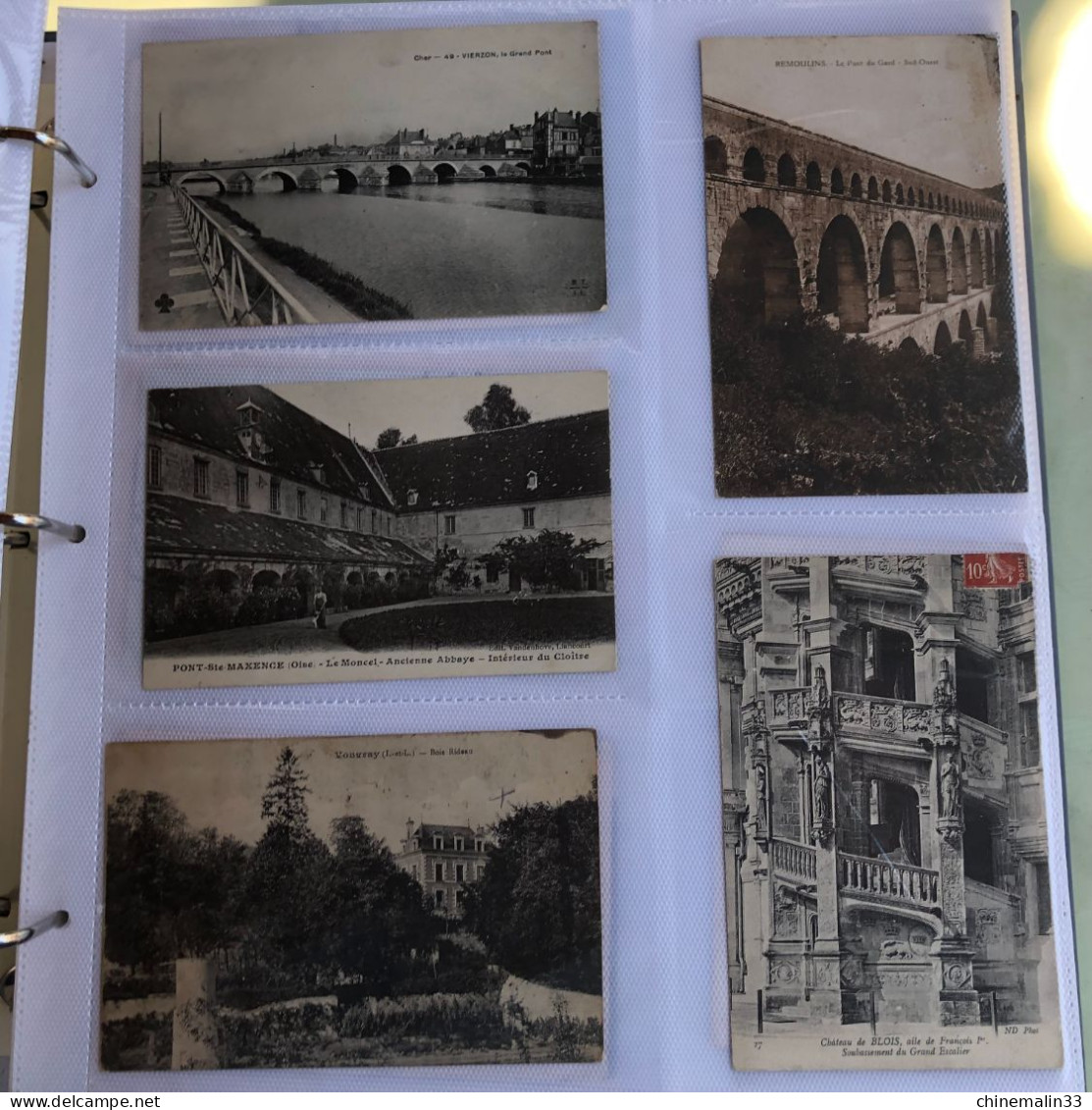 ALBUM DE 300 CARTES POSTALES DE 1905 a 1980