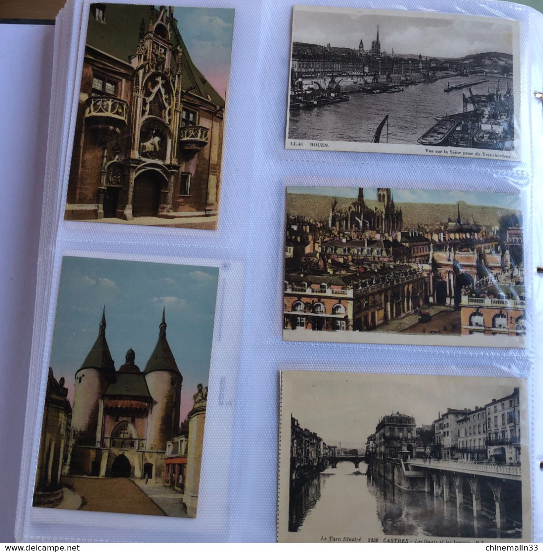 ALBUM DE 300 CARTES POSTALES DE 1905 a 1980