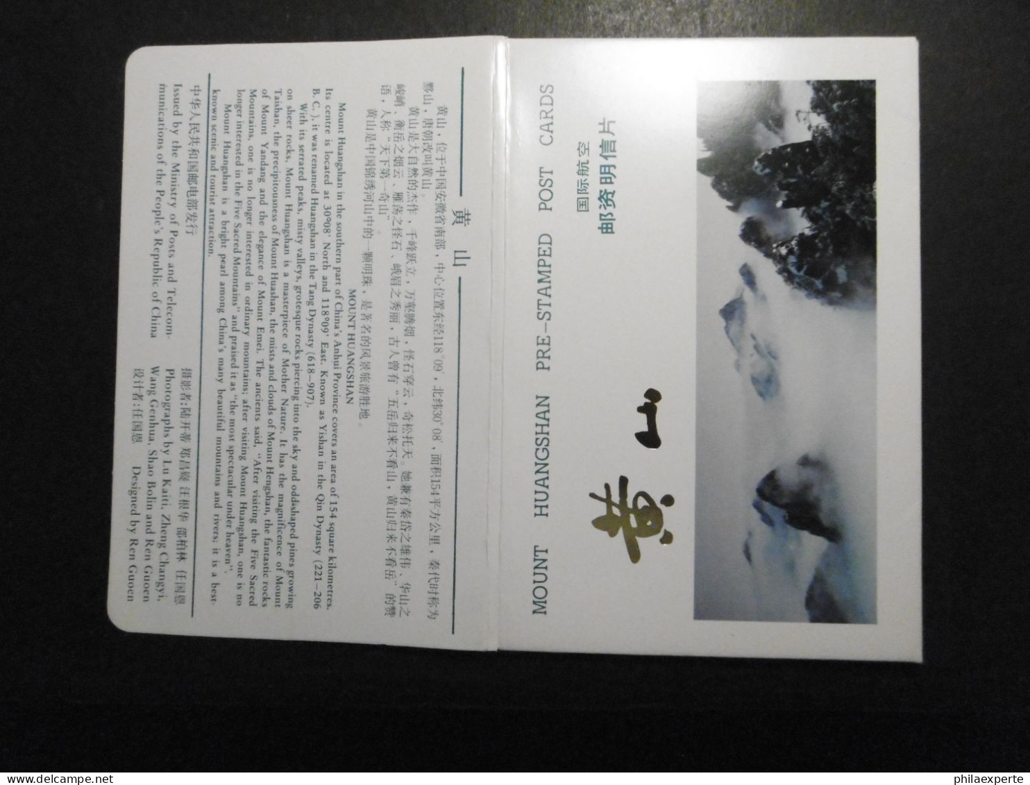 China VR 10 GA Karten Zu .-90 */ungebraucht Im Folder - Cartoline Postali