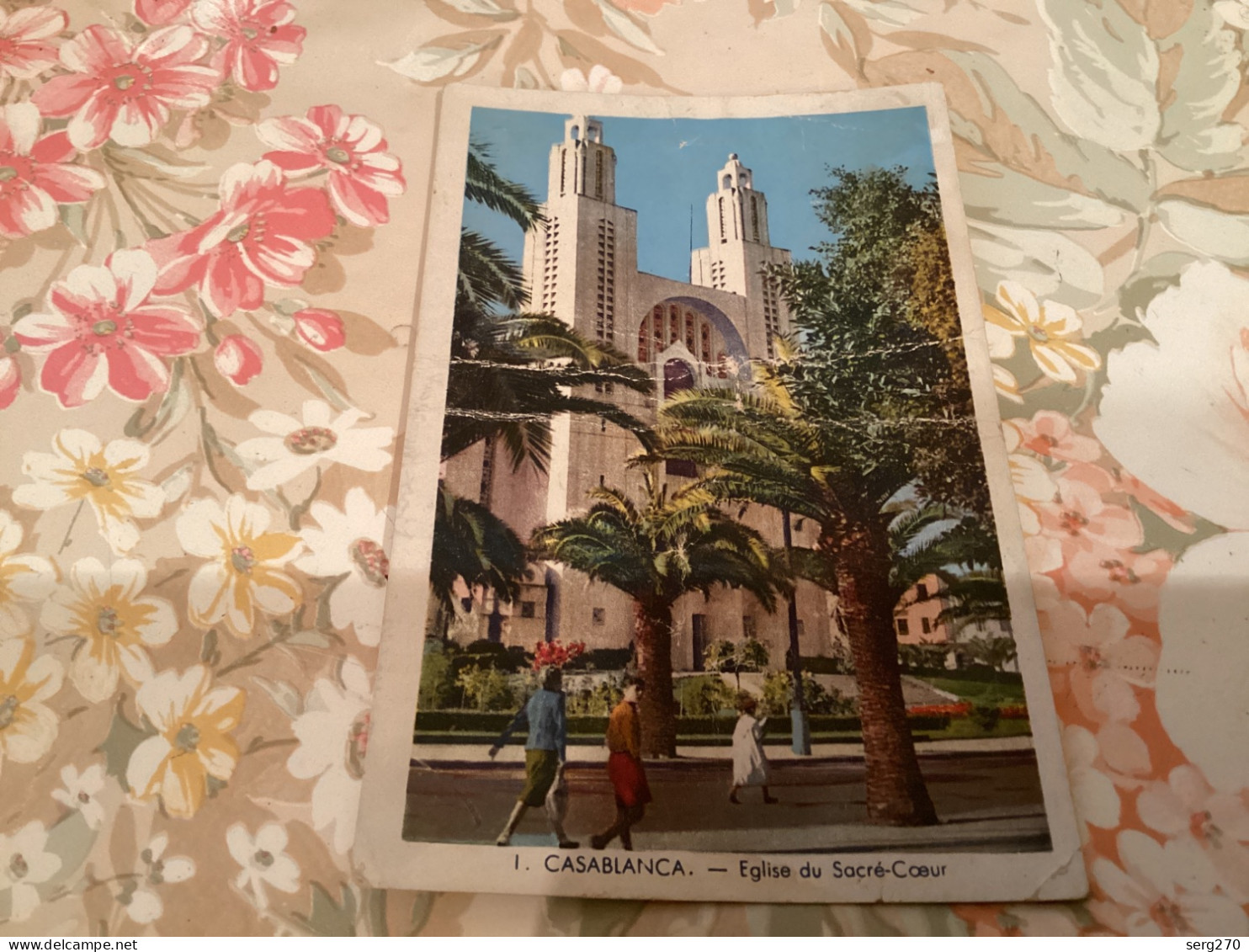 Casablanca, église Du Sacré-Cœur, Carte, Animée - Casablanca