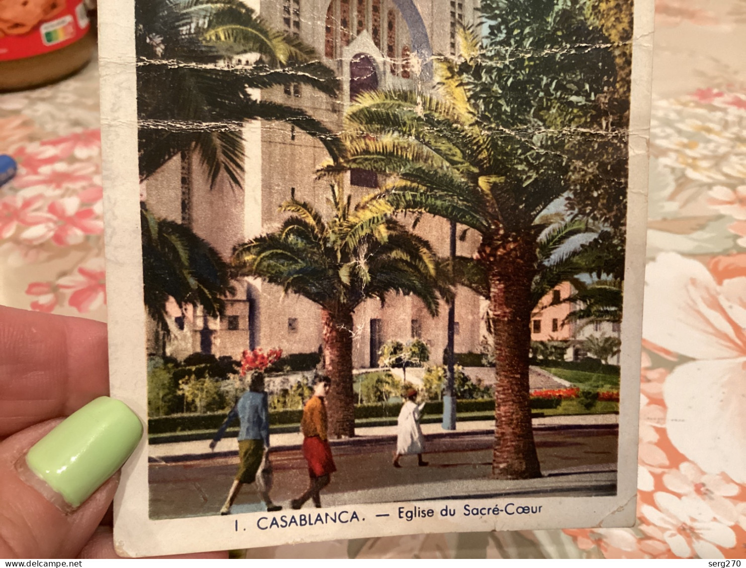 Casablanca, église Du Sacré-Cœur, Carte, Animée - Casablanca