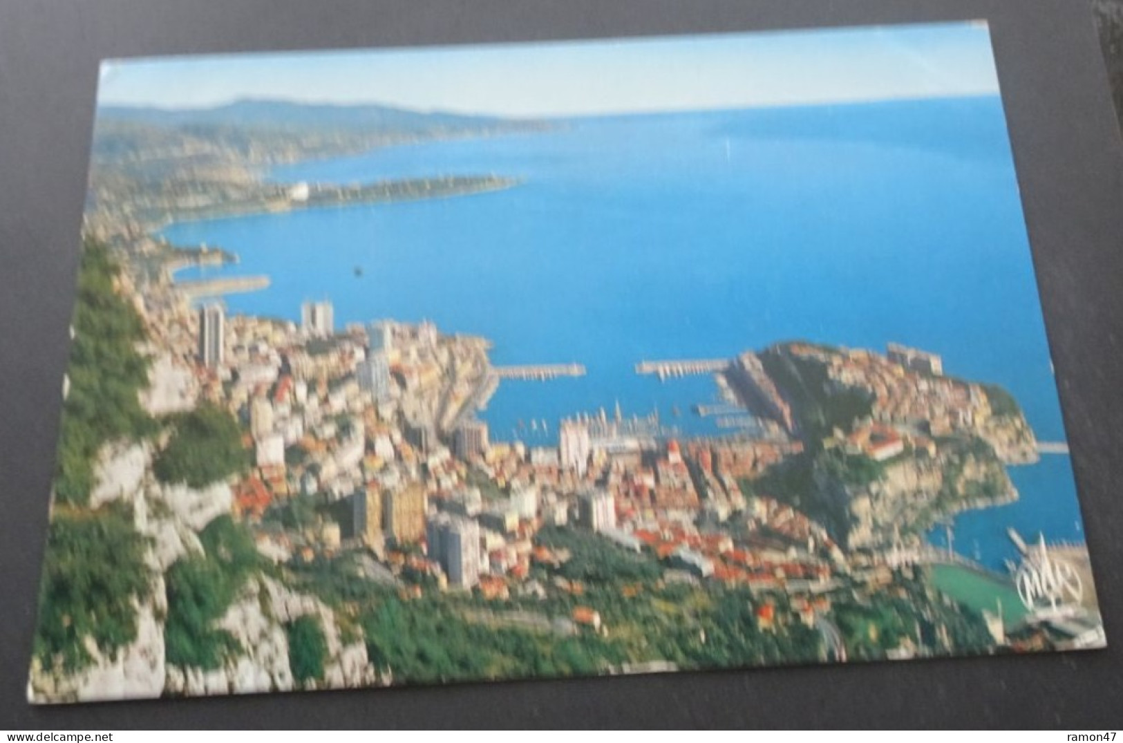 La Côte D'Azur - Vue Panoramique Sur La Principauté De Monaco, Le Cap-Martin, Menton Et L'Italie Au Fond - Sonstige & Ohne Zuordnung