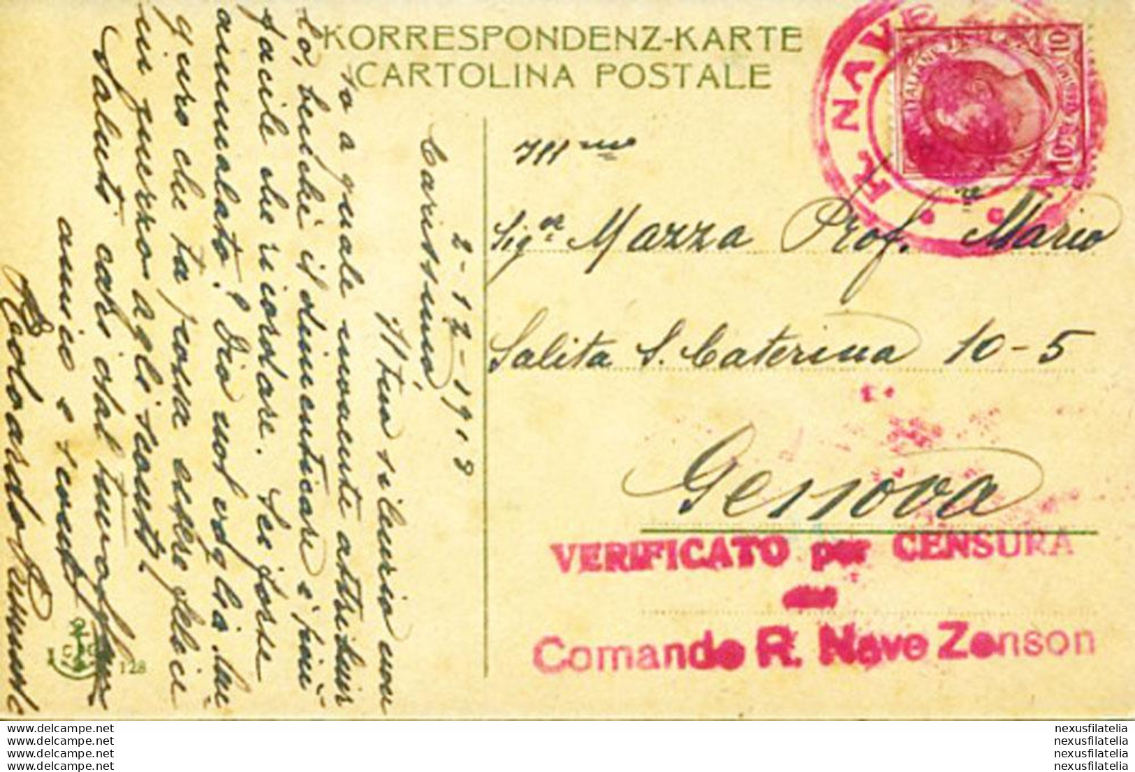 Navigazione 1918. - Other & Unclassified