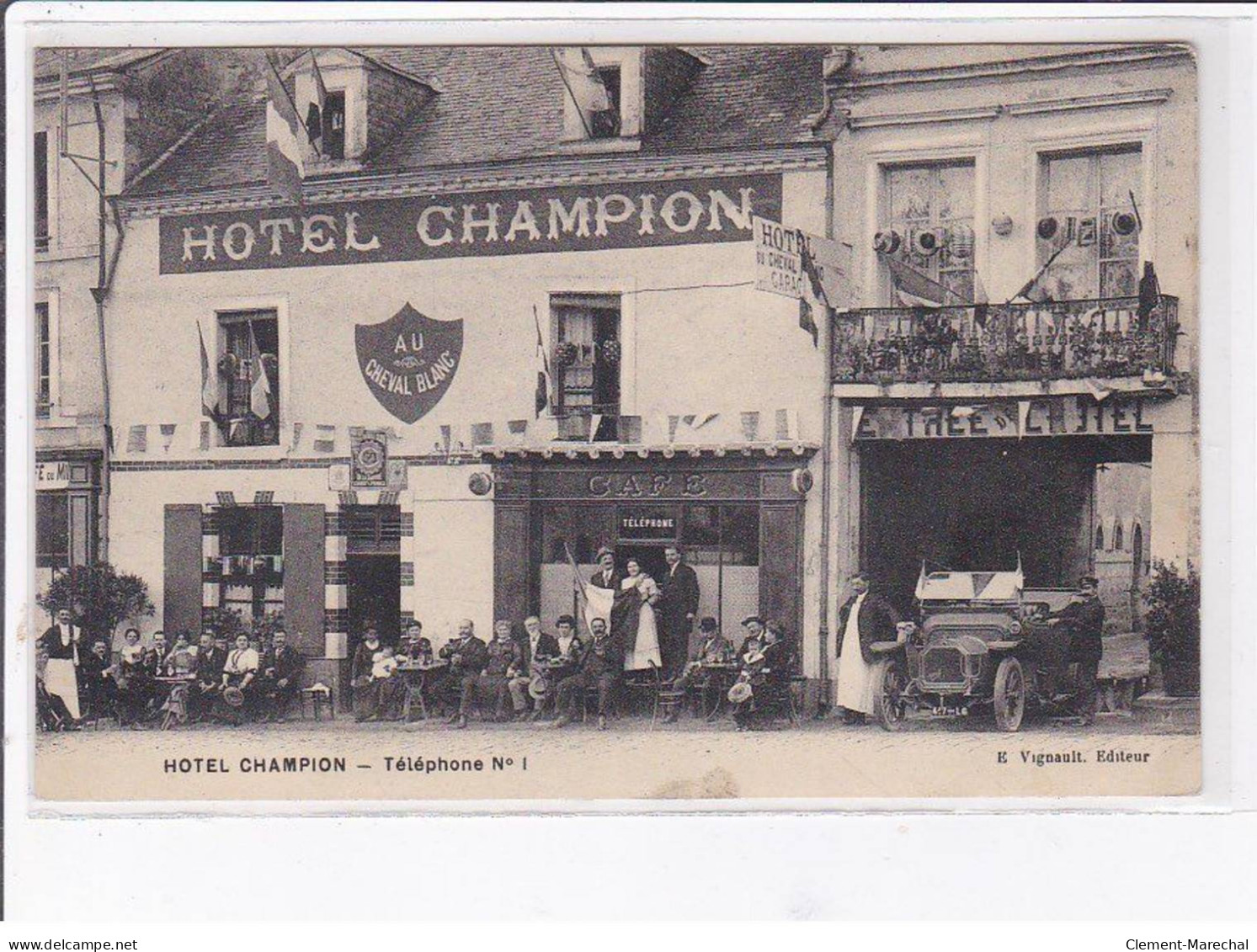 LA CHARTRE SUR LE LOIR - Hôtel Champion - Très Bon état - Sonstige & Ohne Zuordnung