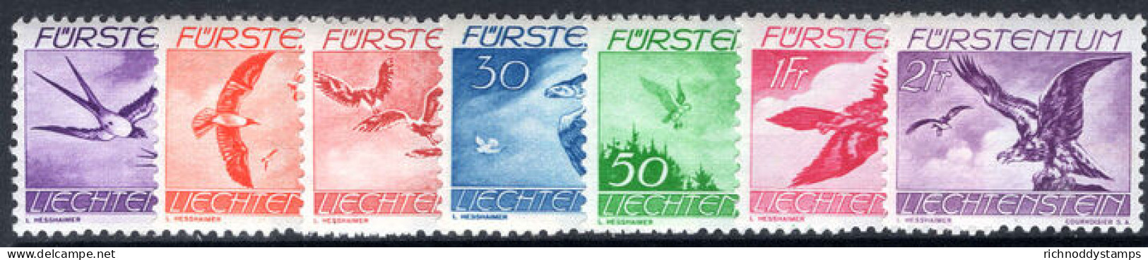 Liechtenstein 1939 Air Set Unmounted Mint. - Unused Stamps