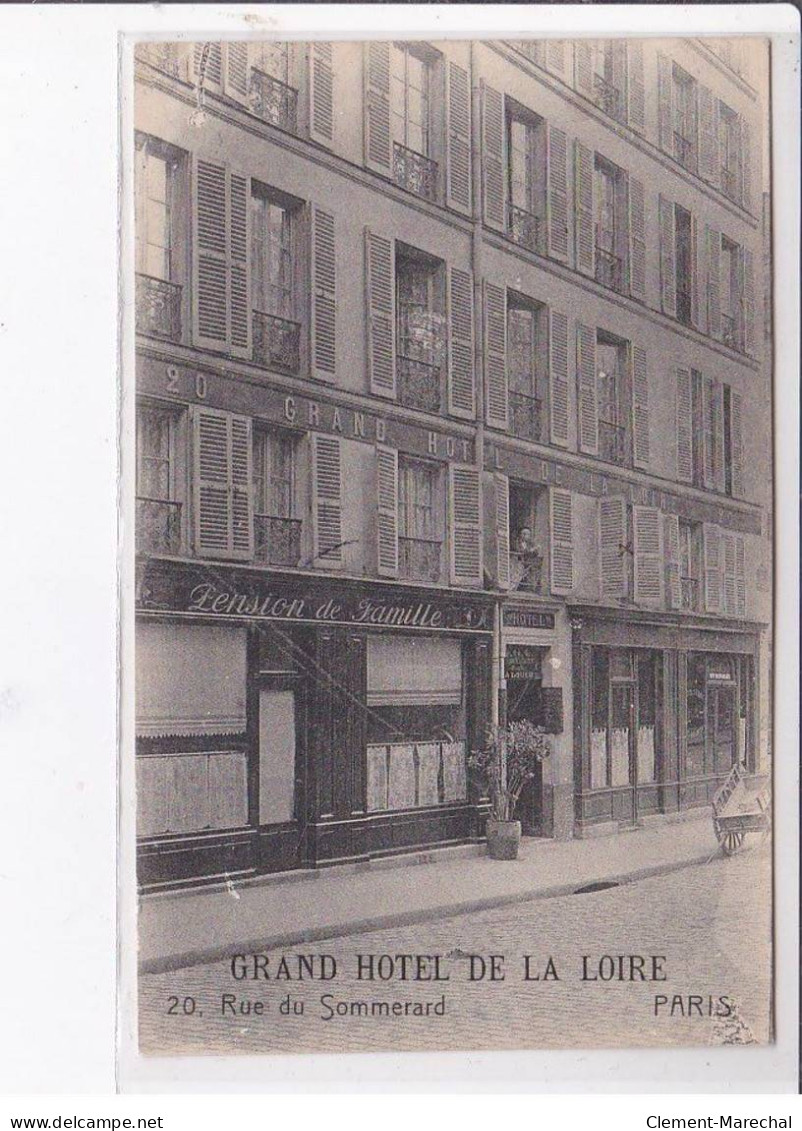 PARIS - Grand Hôtel De La Loire - 20 Rue Du Sommerard - état - Distrito: 05