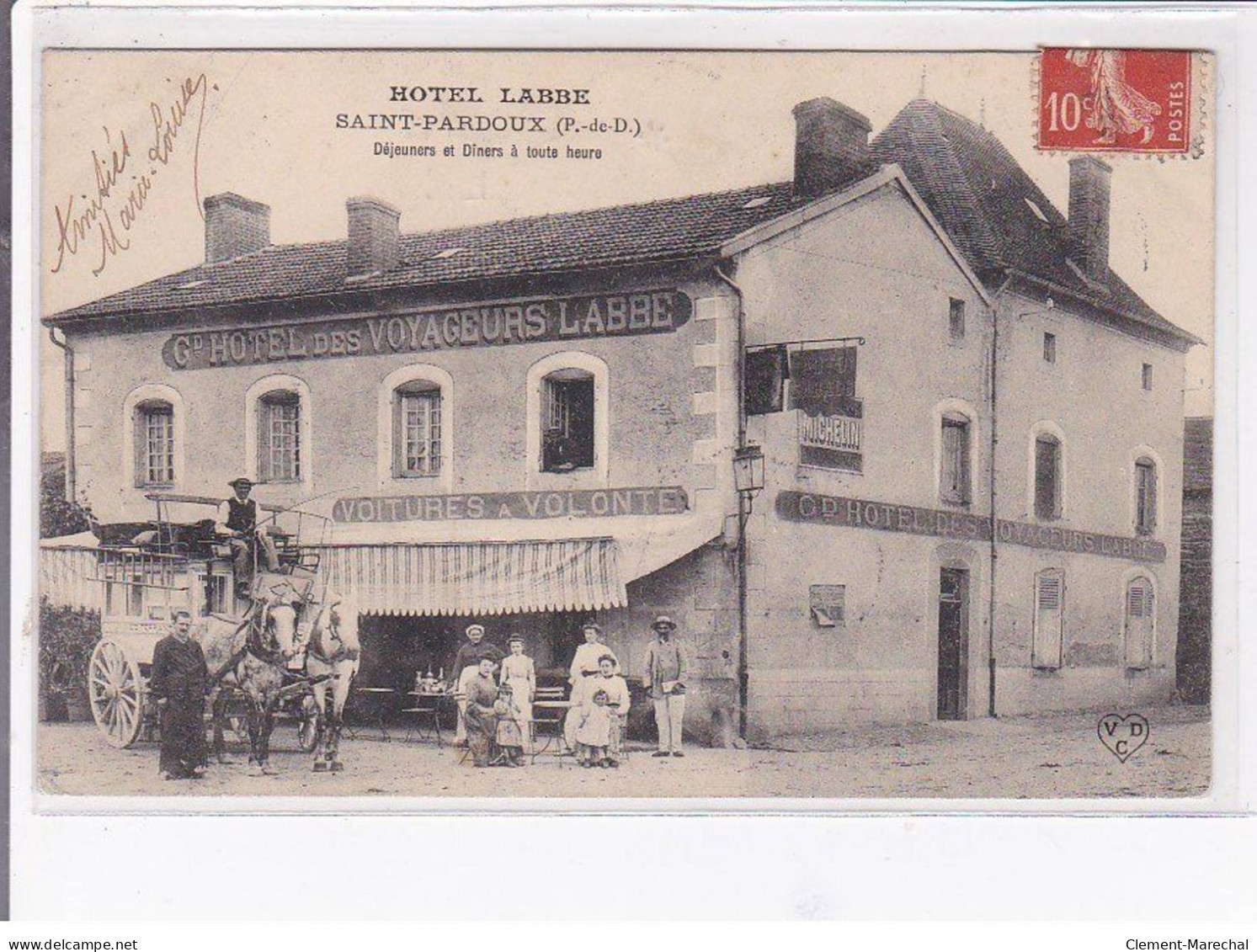 SAINT GEORGES DE MONS - Le Bourg - La Grande Rue - Très Bon état - Sonstige & Ohne Zuordnung