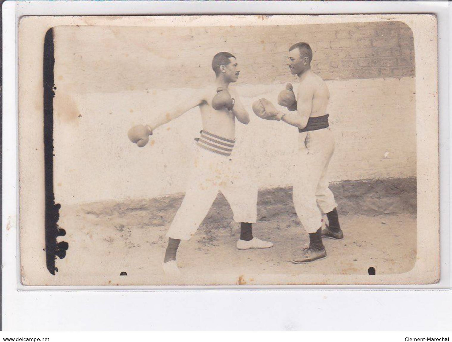 LE CREUSOT - Carte - Photo - Militaires - Boxe - Très Bon état - Le Creusot