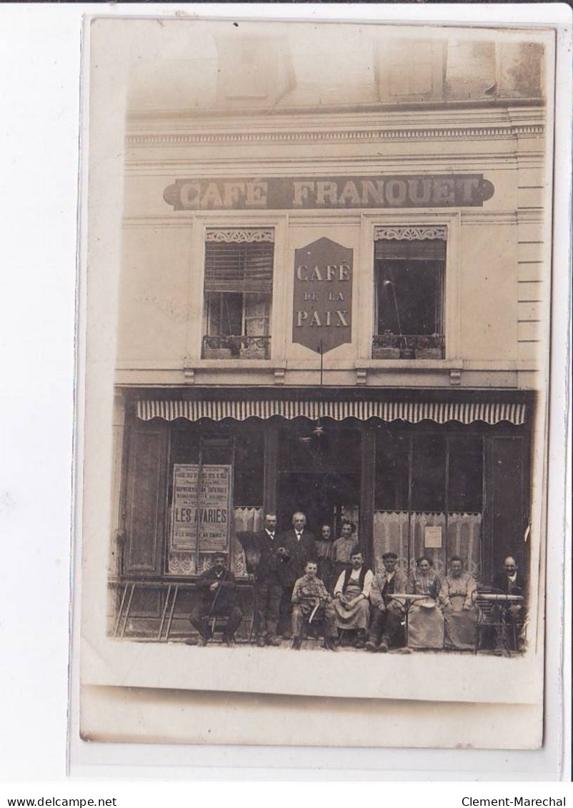 CORBIE - Carte - Photo - Café Franquet - Très Bon état - Corbie
