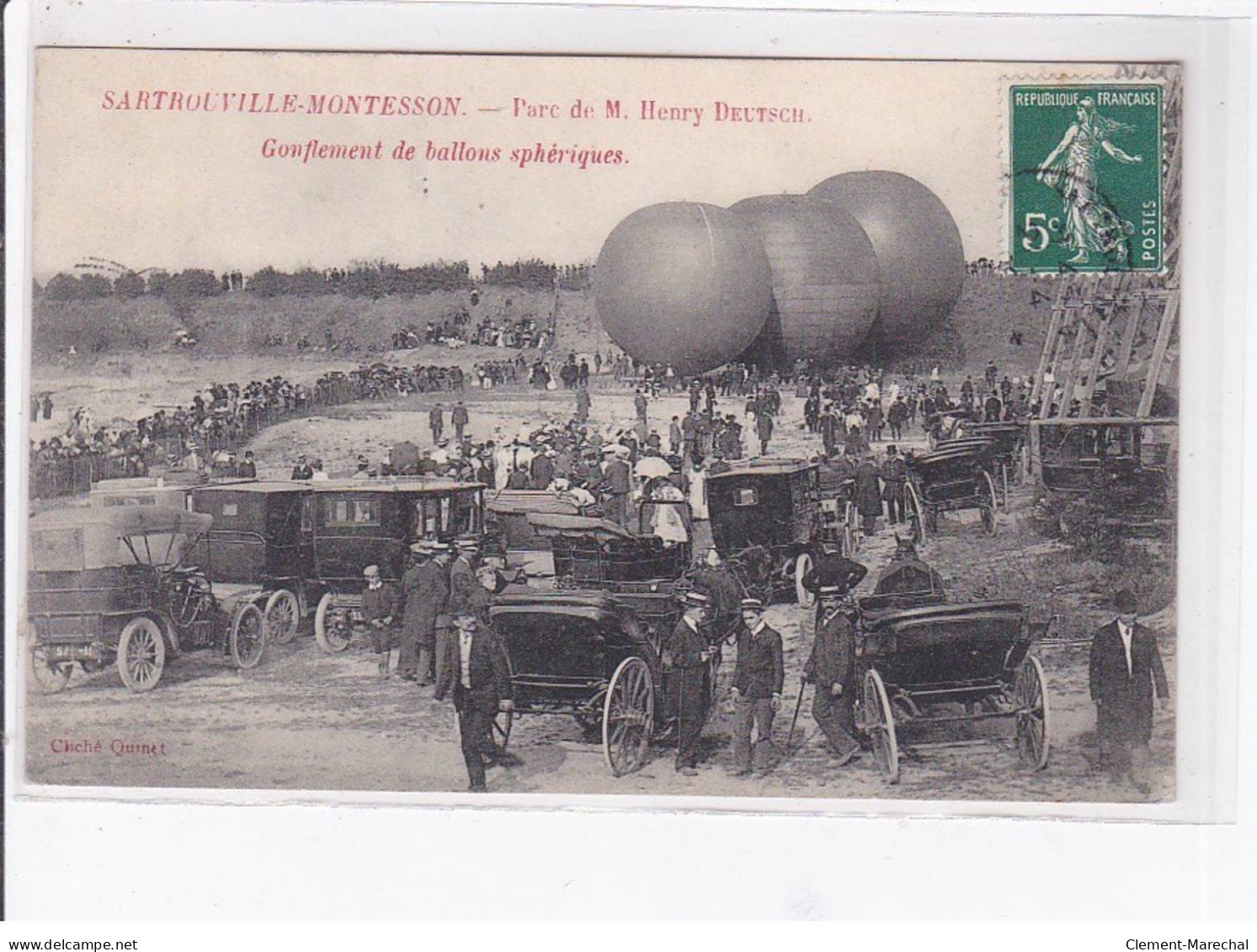 SARTROUVILLE MONTESSON - Parc De M. Henry Deutsch - Gonflement De Ballons Sphériques - Très Bon état - Sartrouville