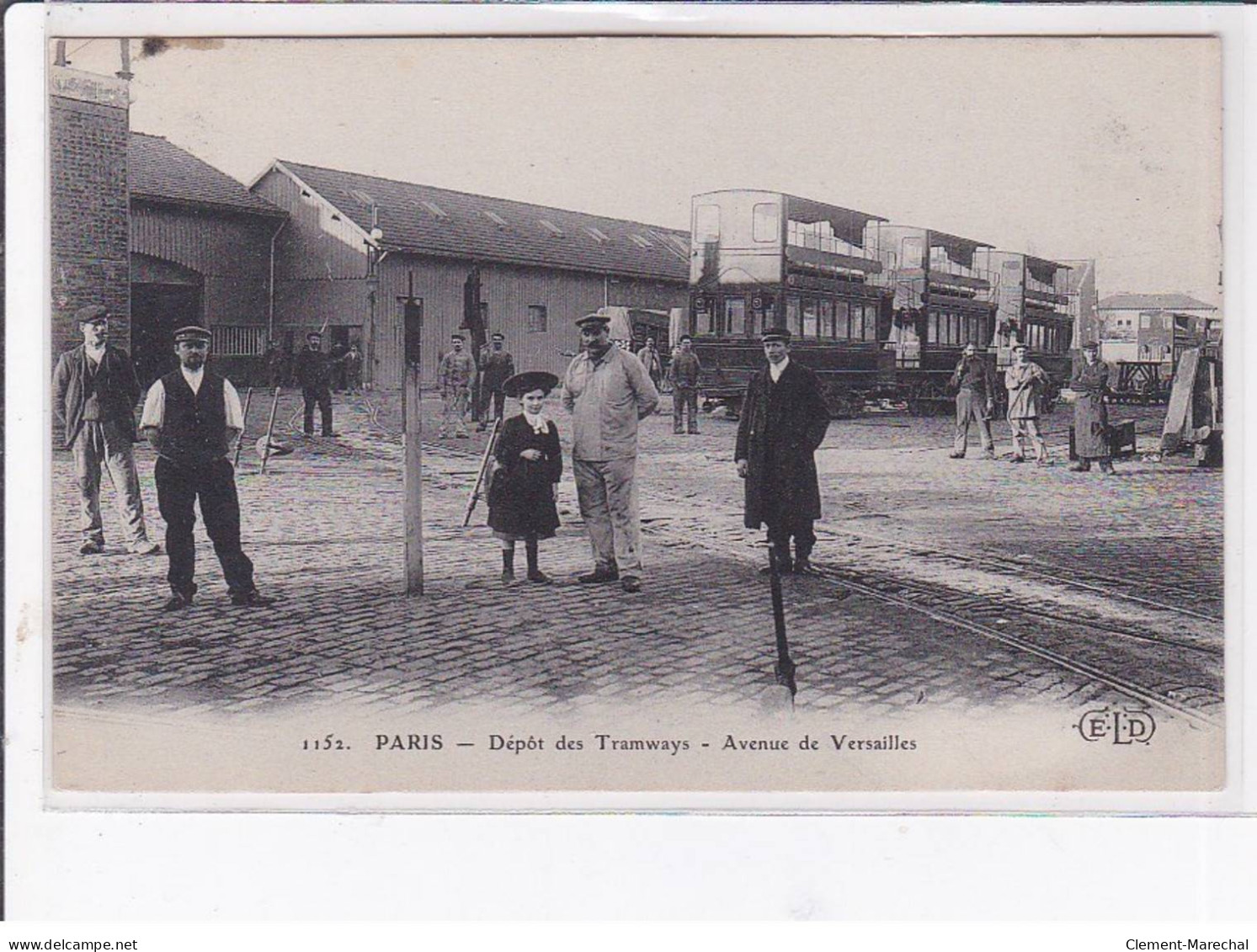 PARIS - Dépot Des Tramways - Avenue De Versailles - Très Bon état - Distretto: 16