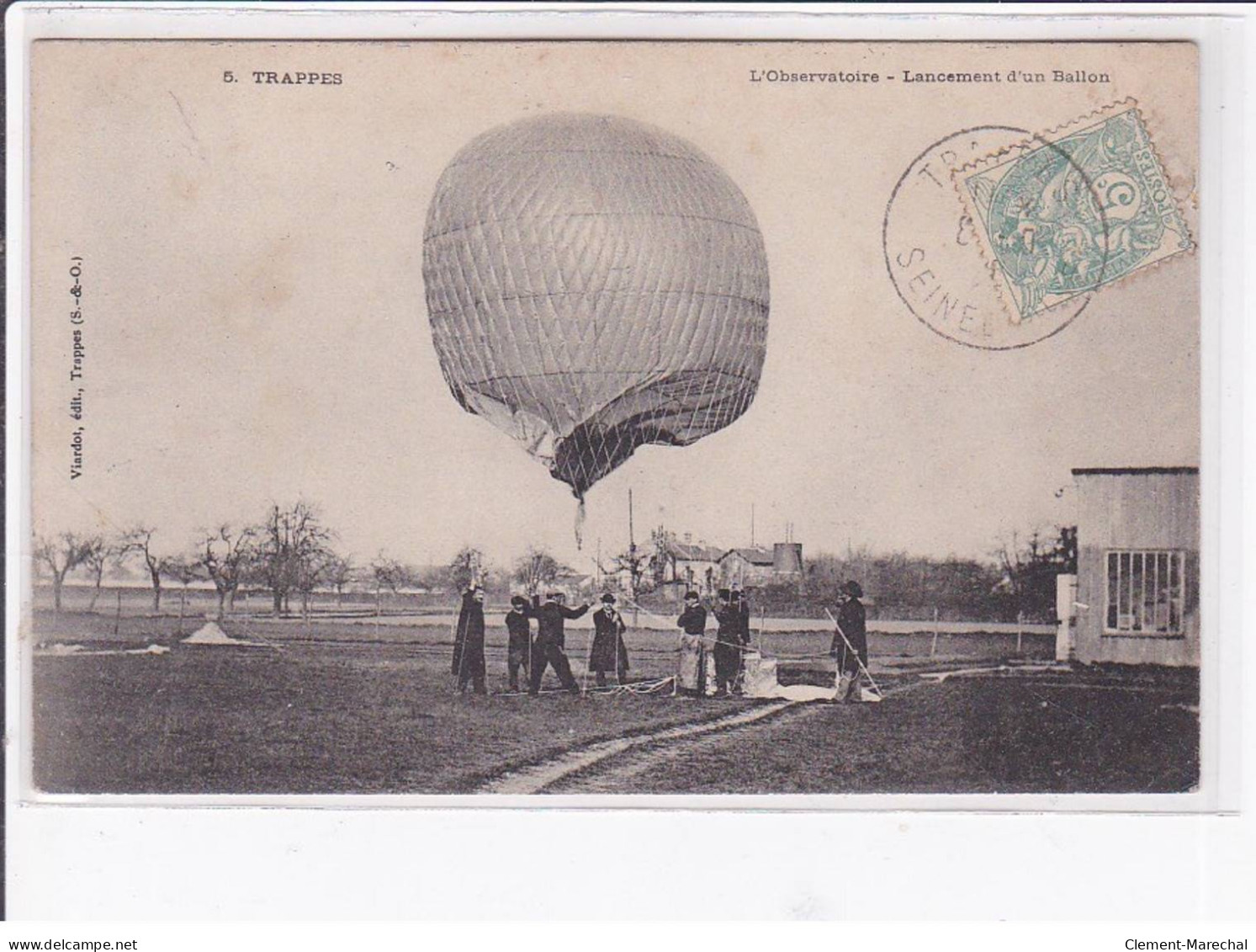 TRAPPES - L'Observatoire - Lancement D'un Ballon - Très Bon état - Trappes