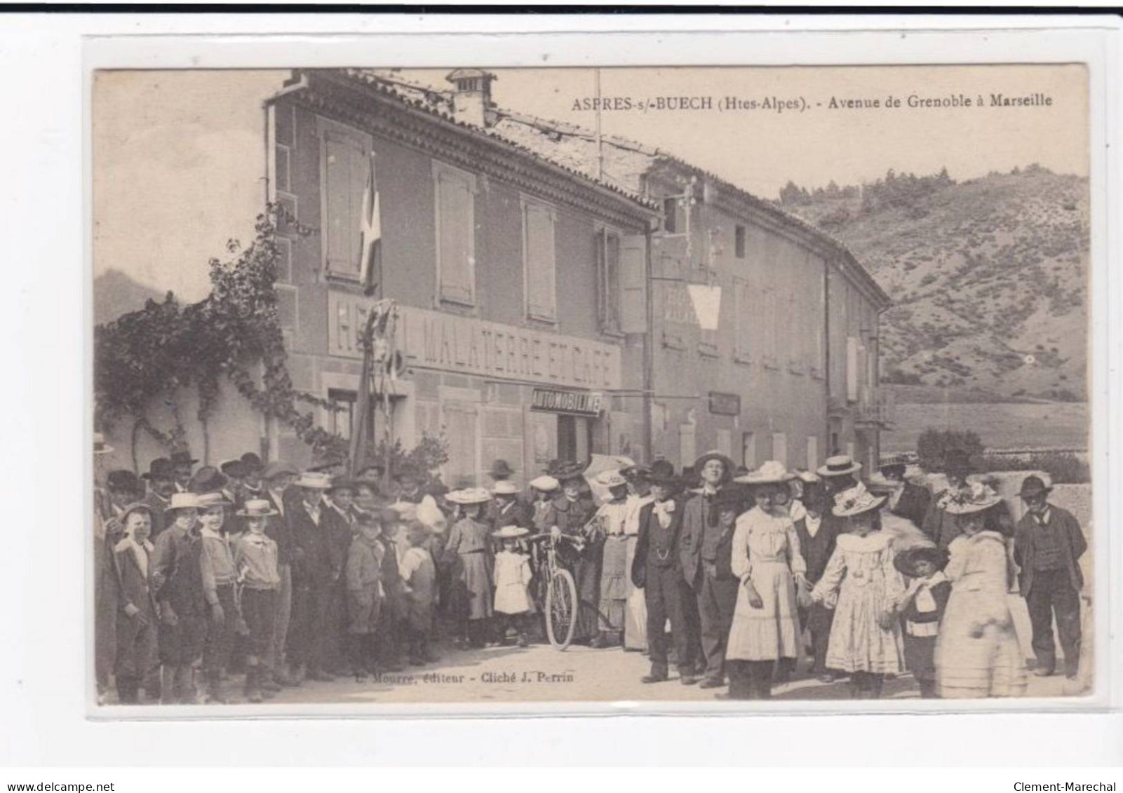 ASPRES SUR BUECH - Avenue De Grenoble à Marseille - Très Bon état - Sonstige & Ohne Zuordnung