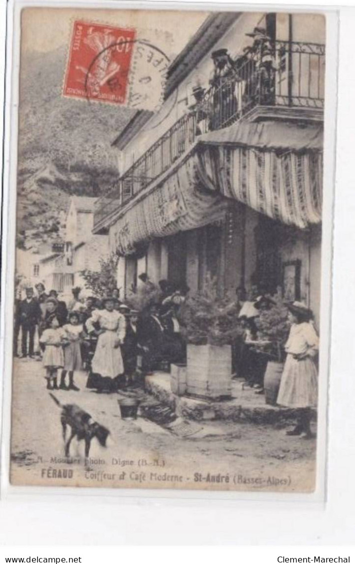 SAINT ANDRE - Féraud - Coiffeur Et Café Moderne - état - Autres & Non Classés