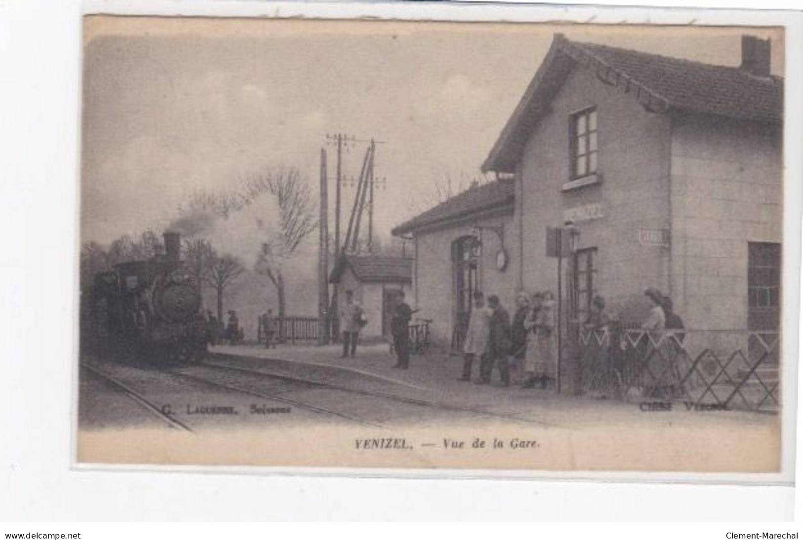 VENIZEL - Vue De La Gare - Très Bon état - Other & Unclassified
