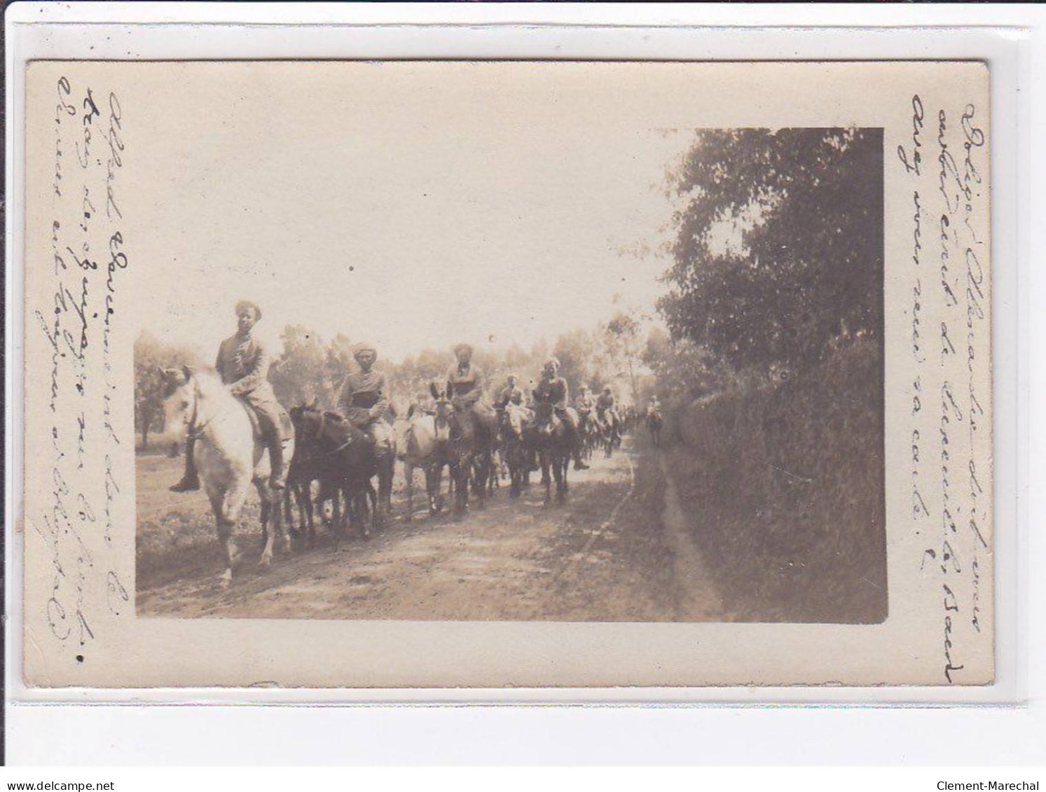 LE PONCHEL : Lot De 3 Cartes Photo De Militaires (spahis Marocains) En 1915 - Bon état Général - Autres & Non Classés