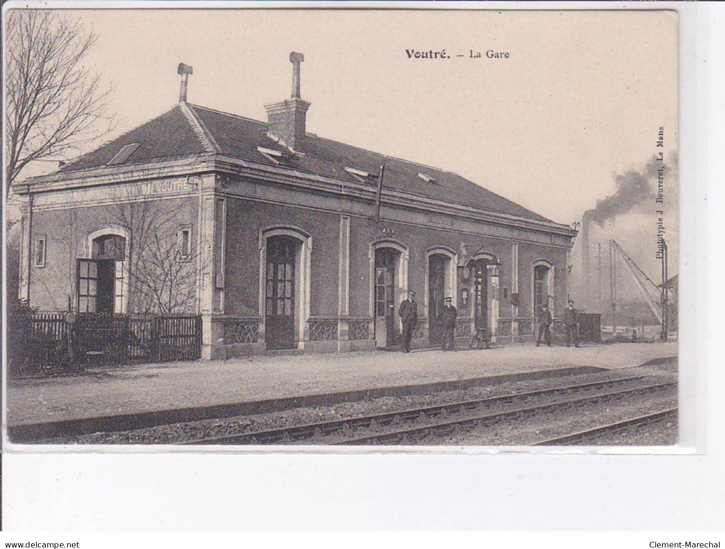 VOUTRE - La Gare - Très Bon état - Other & Unclassified