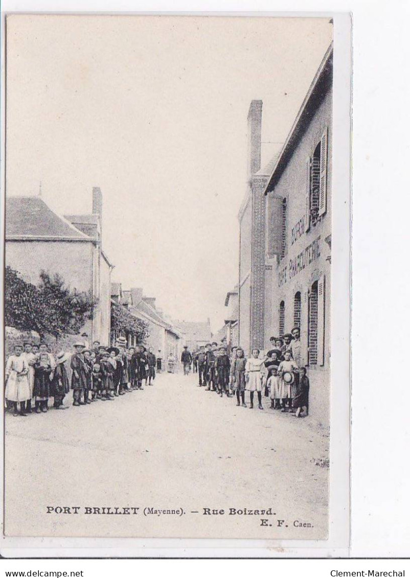 PORT BRILLET - Rue Boizard - Très Bon état - Autres & Non Classés