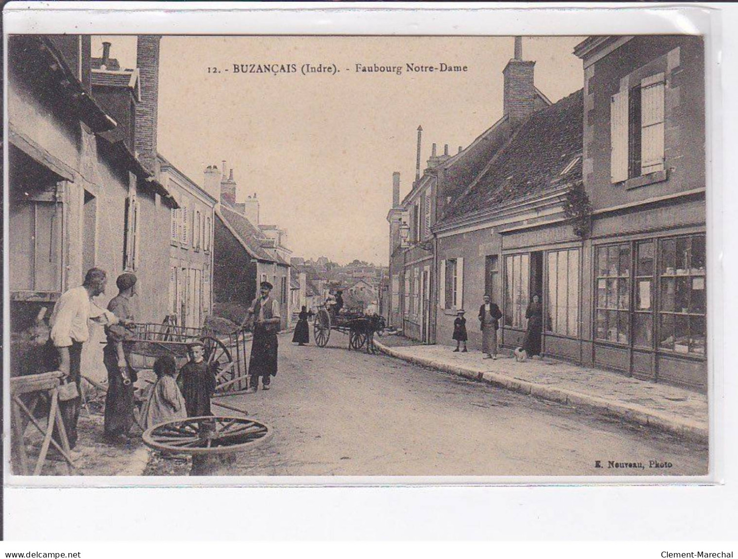 BUZANçAIS - Faubourg Notre Dame - Charbon - Bois - Très Bon état - Autres & Non Classés