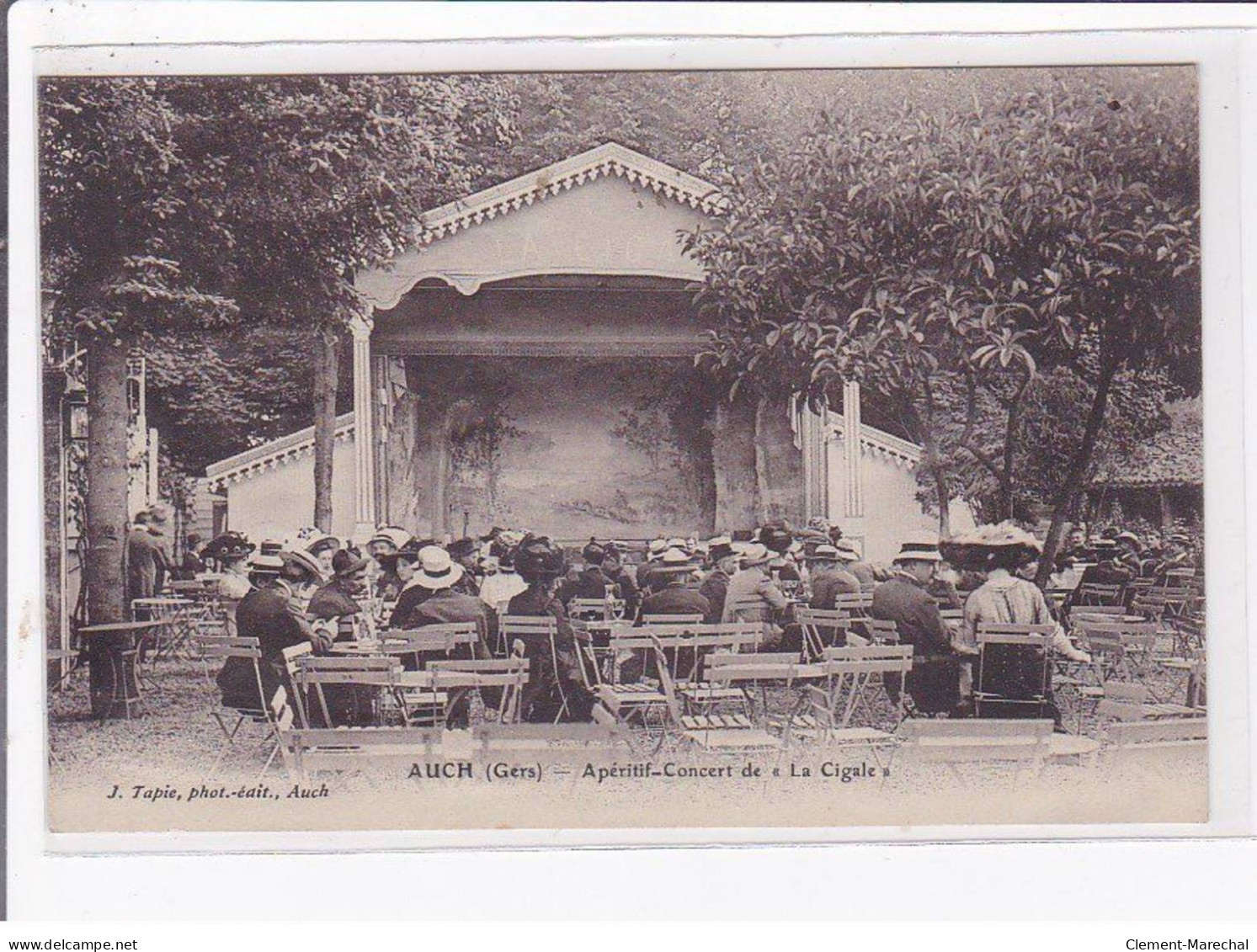 AUCH - Apéritif-Concert De La "Cigale" - Très Bon état - Auch