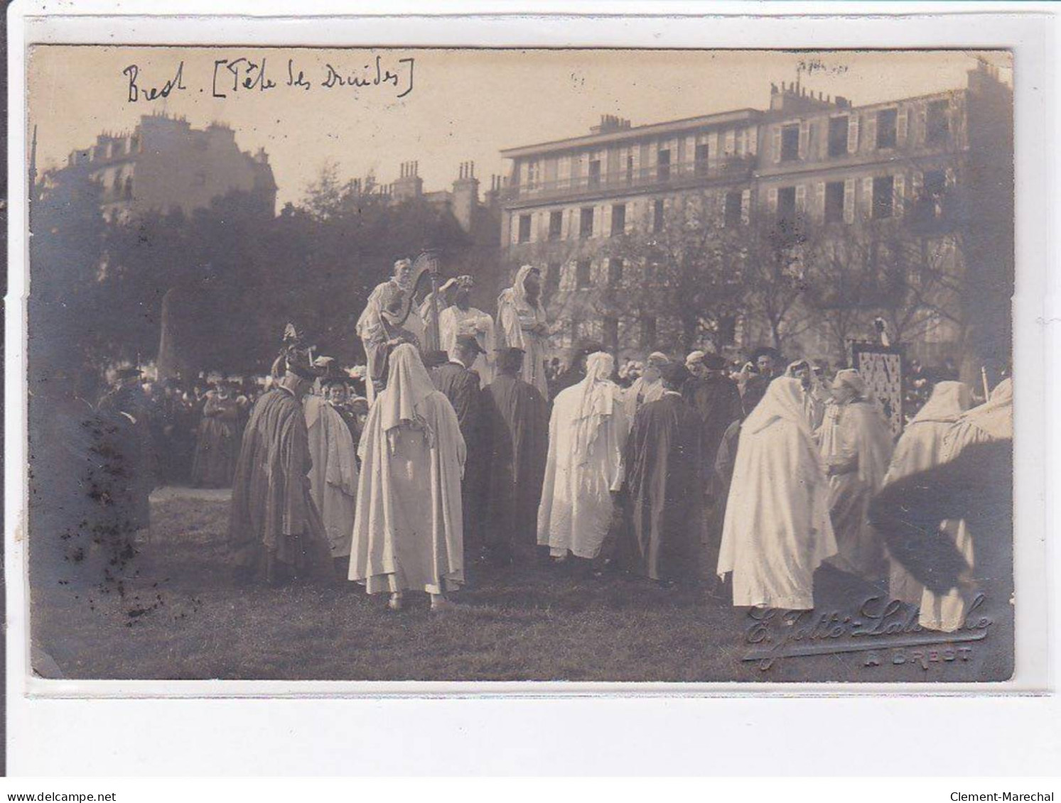 BREST - Carte - Photo - Fête Celtique Des Druides - Très Bon état - Brest