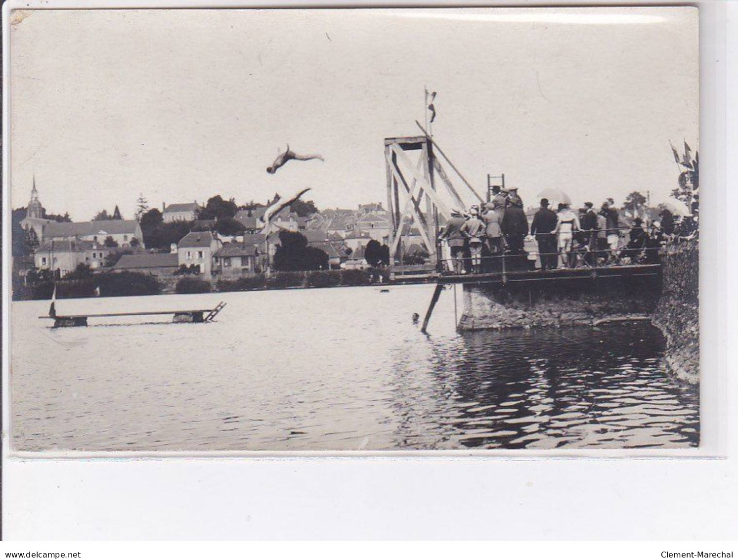 PORT BRILLET - 6 CPA - Carte - Photo - Plongeon Et Aviron - Très Bon état - Andere & Zonder Classificatie