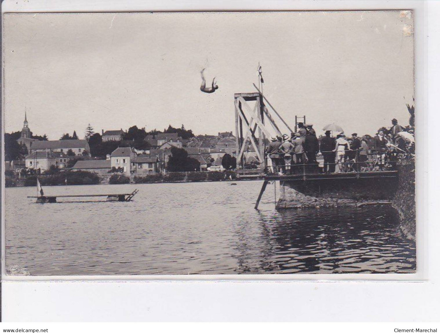 PORT BRILLET - 6 CPA - Carte - Photo - Plongeon et Aviron - Très bon état