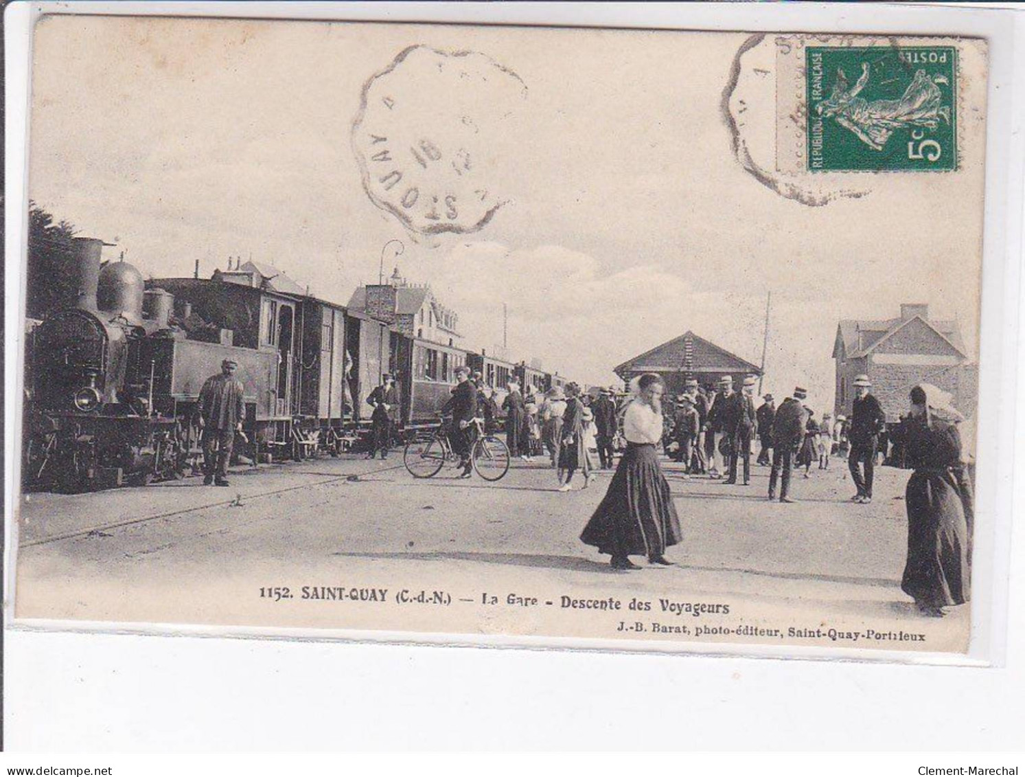 SAINT-QUAY - La Gare - Descente Des Voyageurs - Très Bon état - Saint-Quay-Portrieux