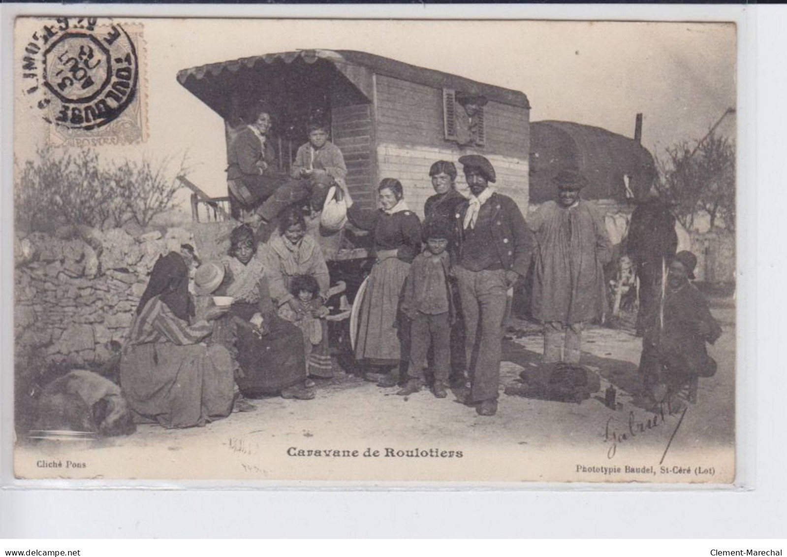 LOT: Romanichels, Caravane De Roulotiers - état - Other & Unclassified