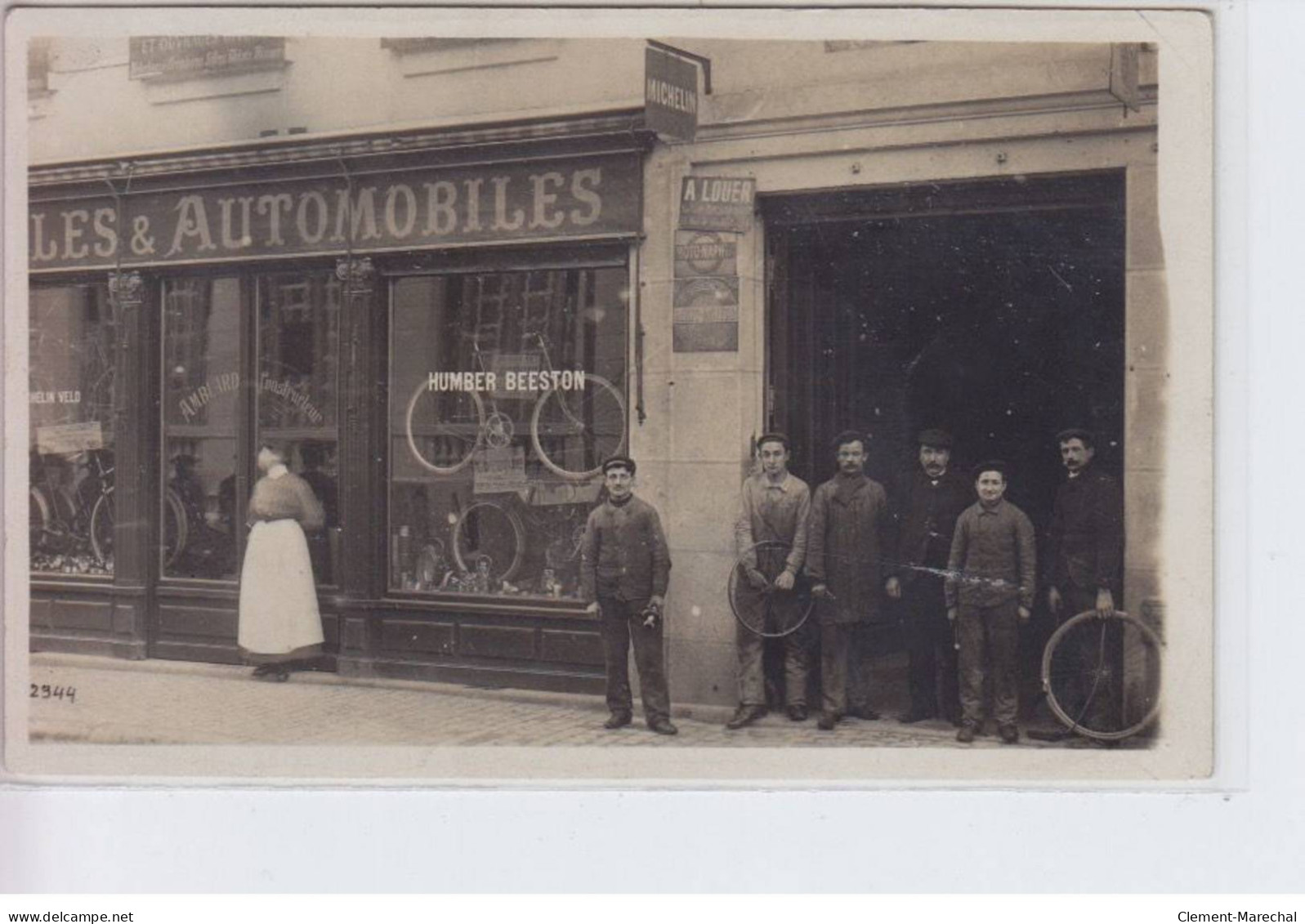 TOURS: Cycles Automobiles Amblard, 4 Rue De Bordeaux, Humber Beeston - Très Bon état - Tours