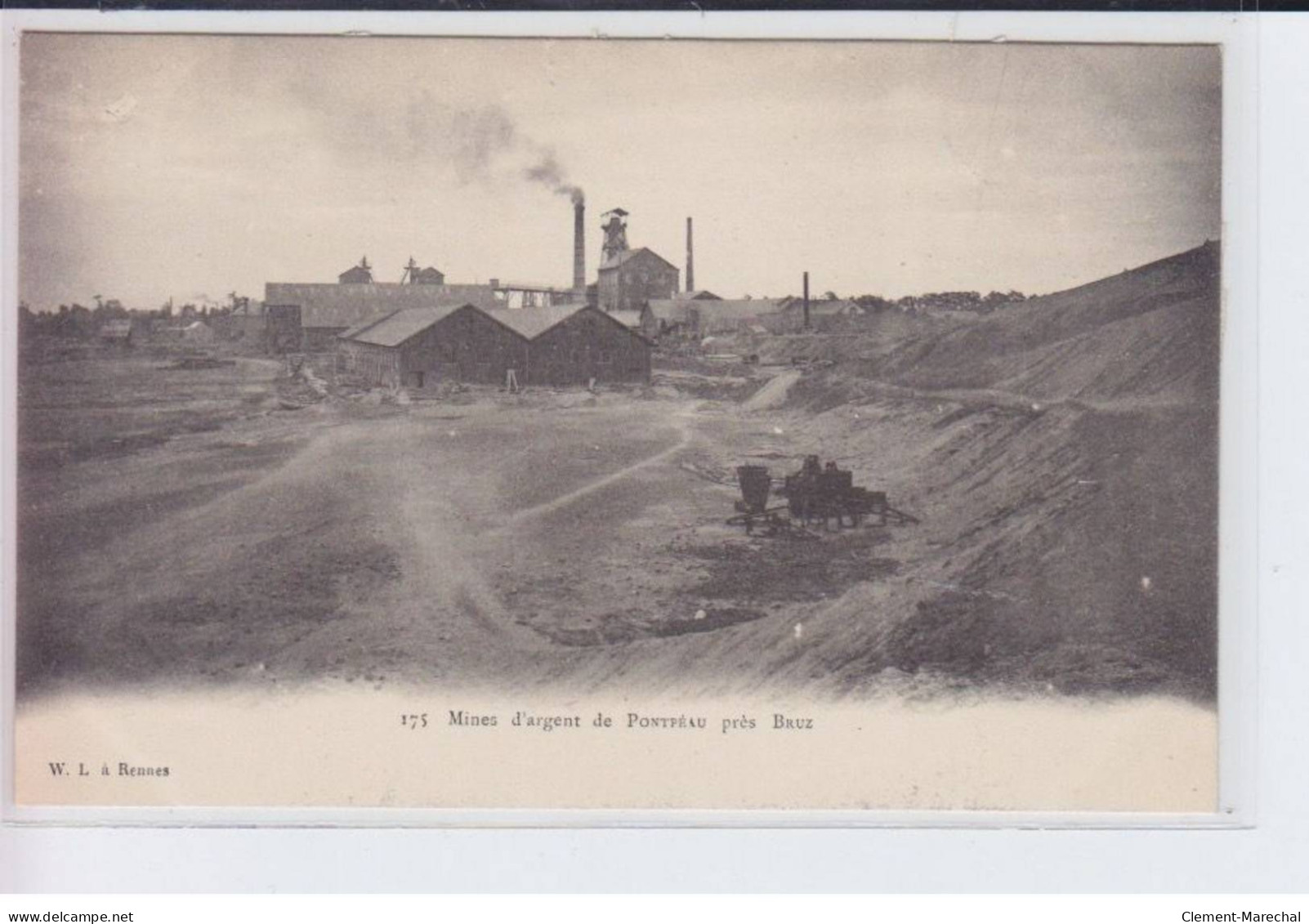 PONTPEAU: Mines D'argent De Pontpéau Près Bruz - Très Bon état - Autres & Non Classés