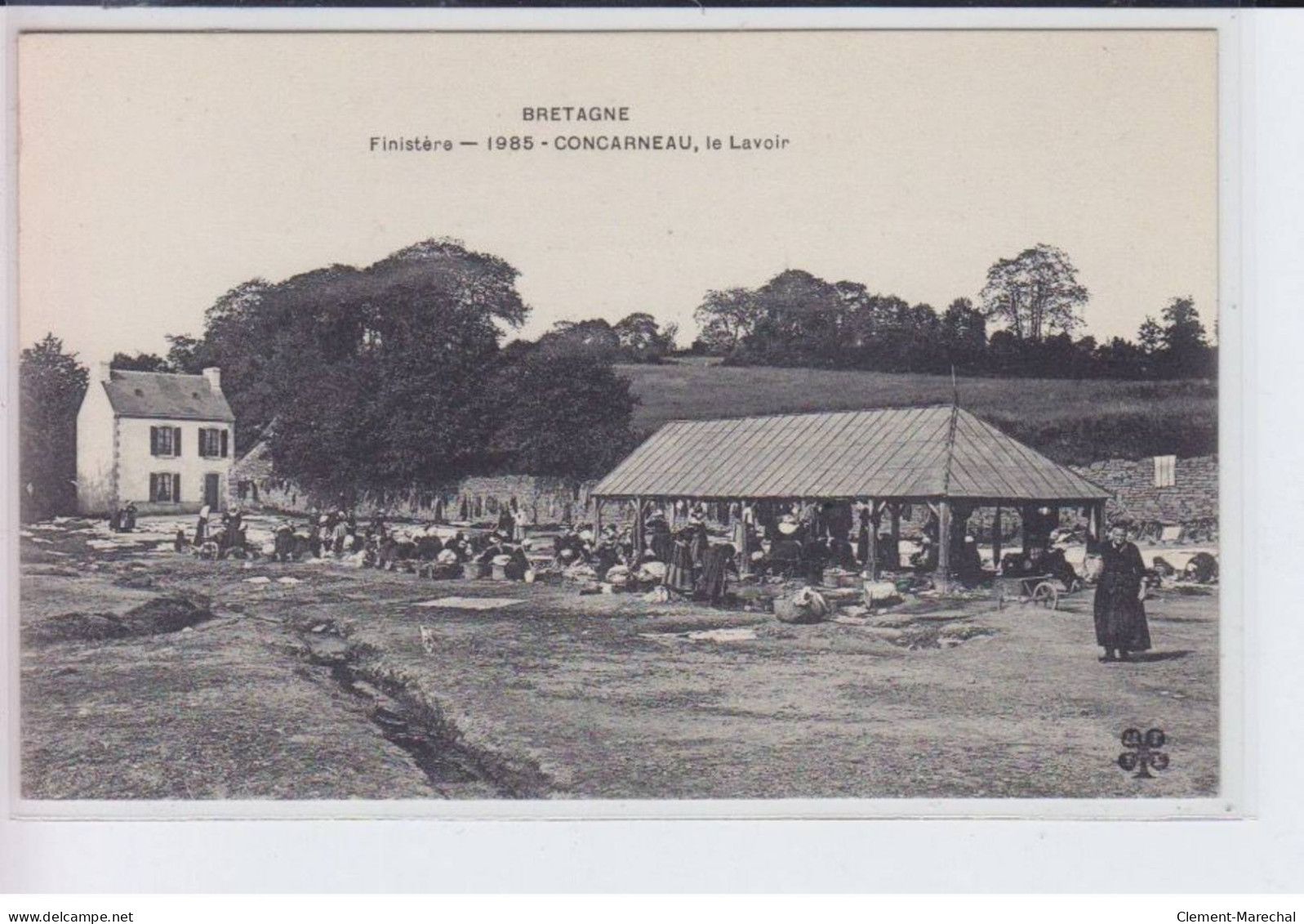 CONCARNEAU: Le Lavoir, Mtil - Très Bon état - Concarneau