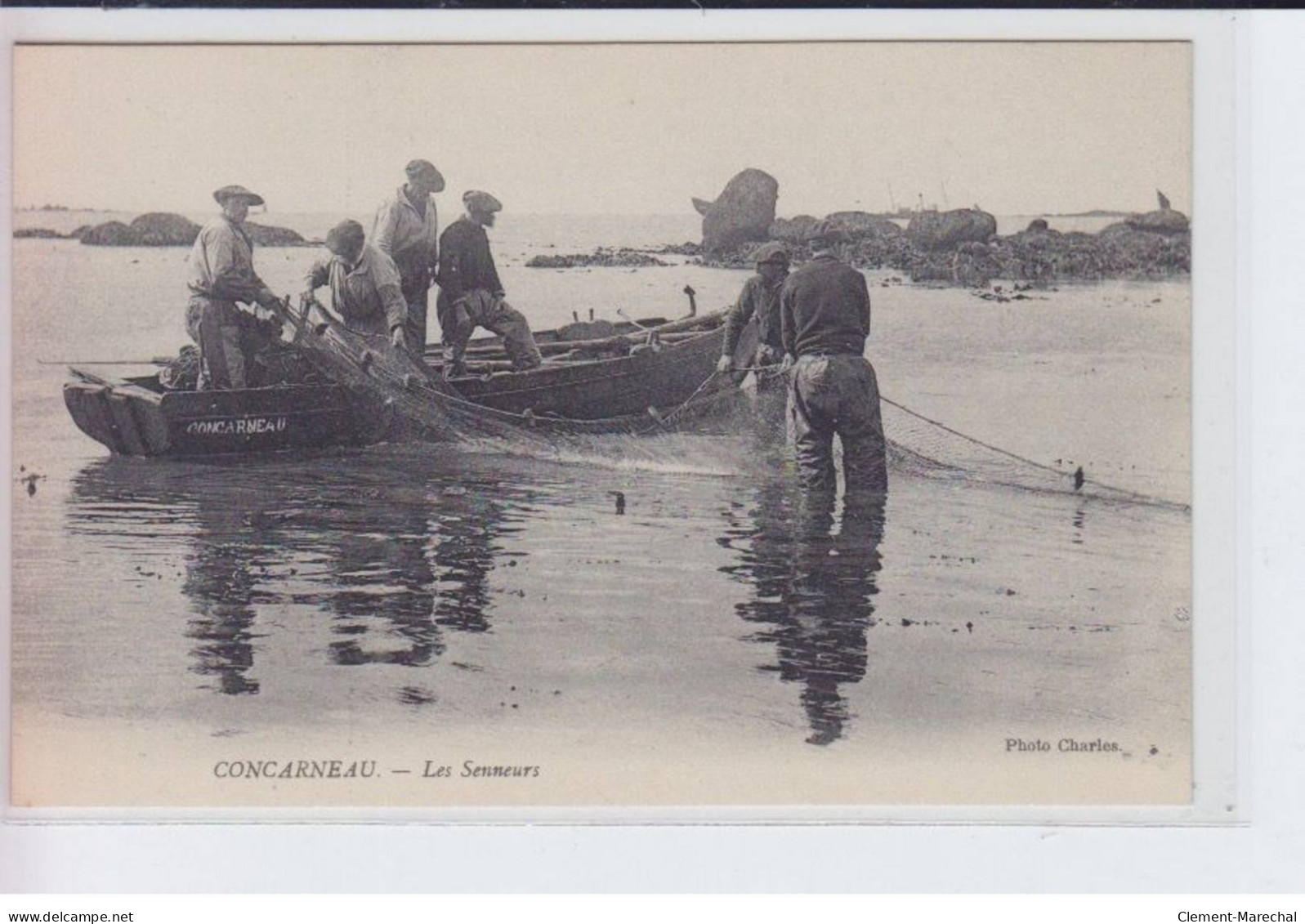 CONCARNEAU: Les Senneurs - Très Bon état - Concarneau