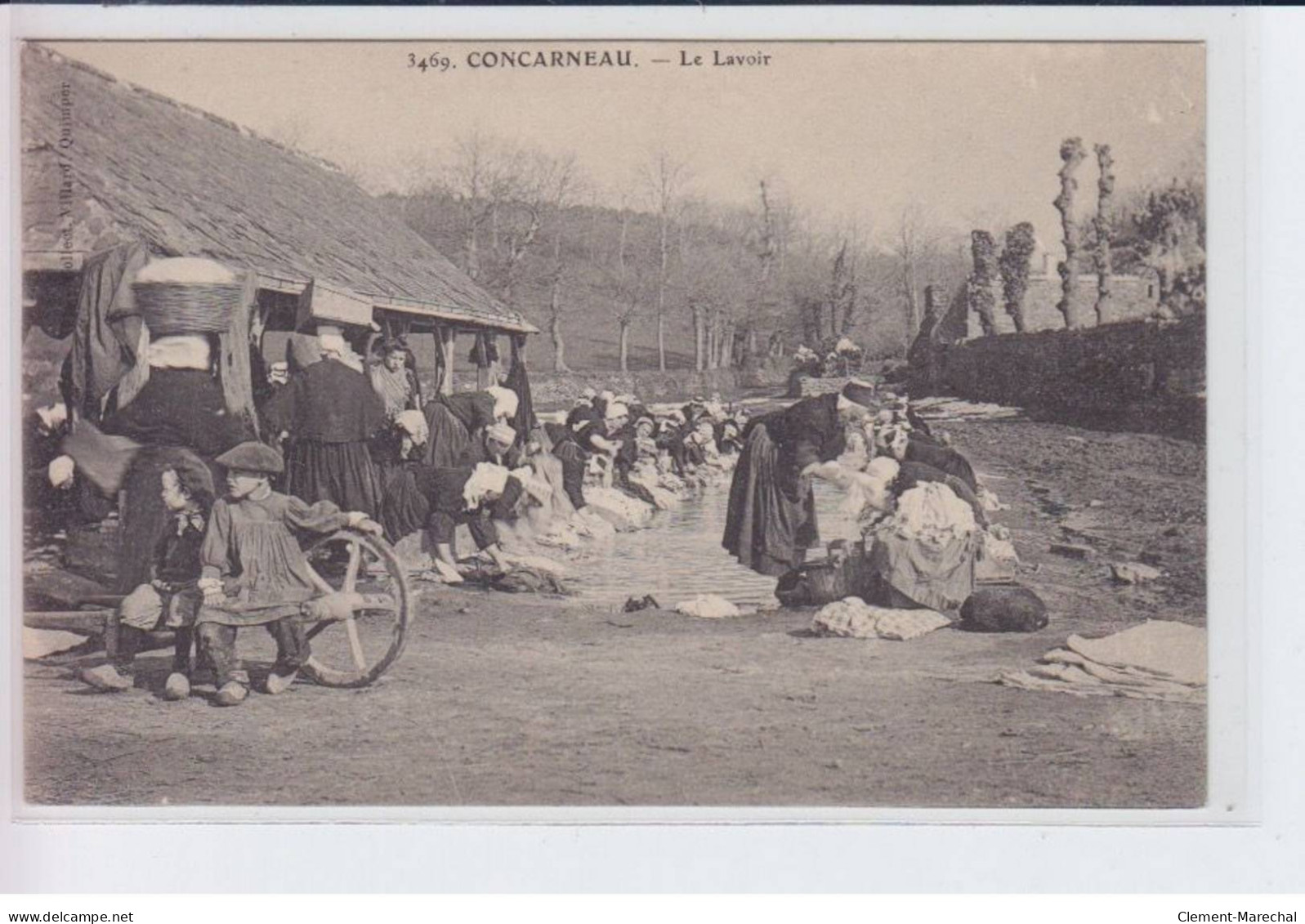 CONCARNEAU: Le Lavoir - Très Bon état - Concarneau