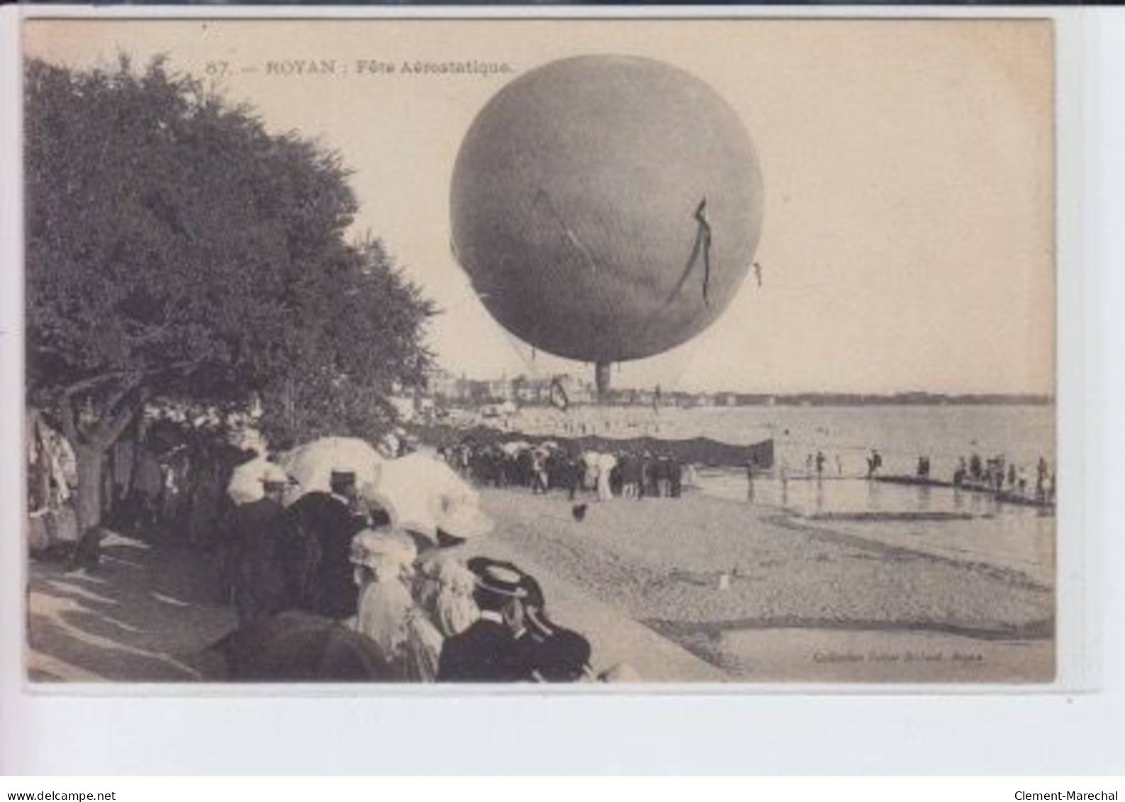 ROYAN: Fête Aérostatique, Ballon Rond - état - Royan