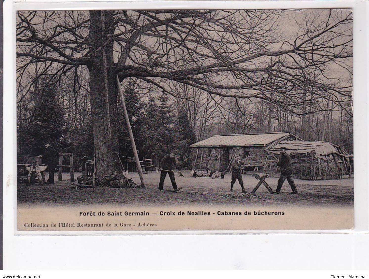 SAINT GERMAIN EN LAYE - Croix De Noailles - Cabanes De Bûcherons - Très Bon état - St. Germain En Laye