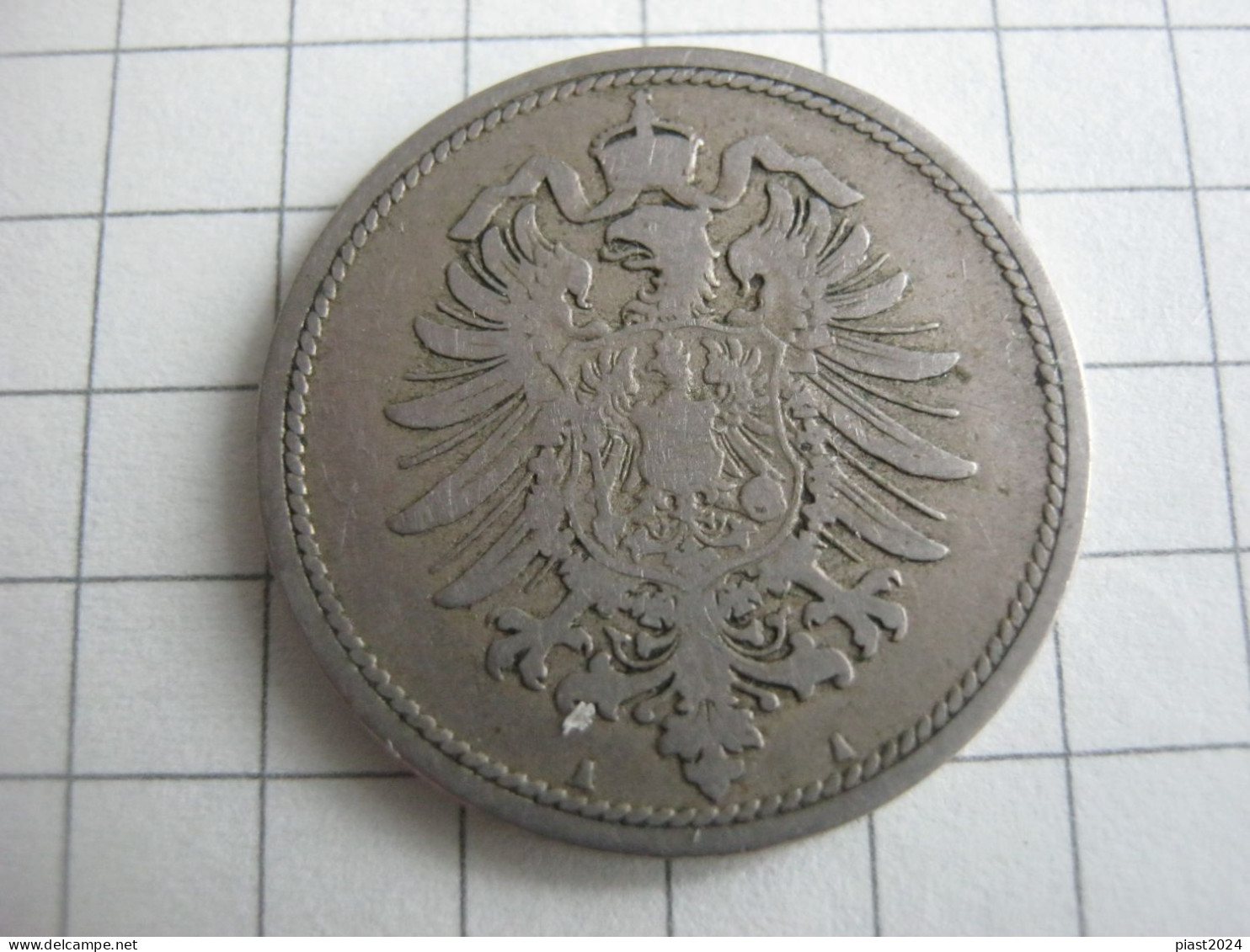 Germany 10 Pfennig 1874 A - 10 Pfennig