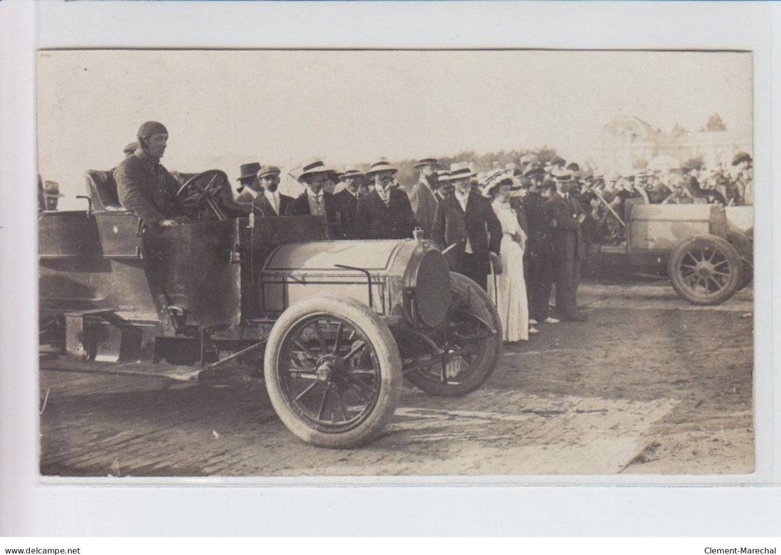 ROYAN: course automobile 1908, 13CPA - très bon état