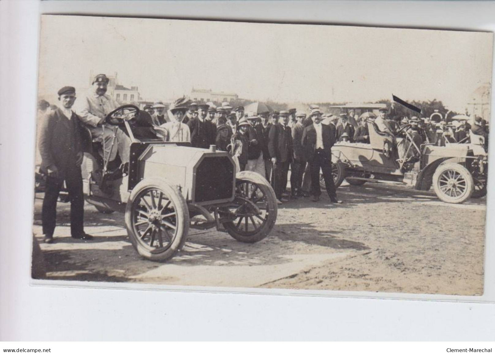 ROYAN: course automobile 1908, 13CPA - très bon état